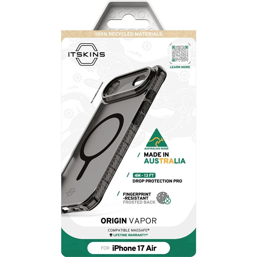 1 Itskins Made in Australia Magsafe Case iPhone Air Black, 1 of 7