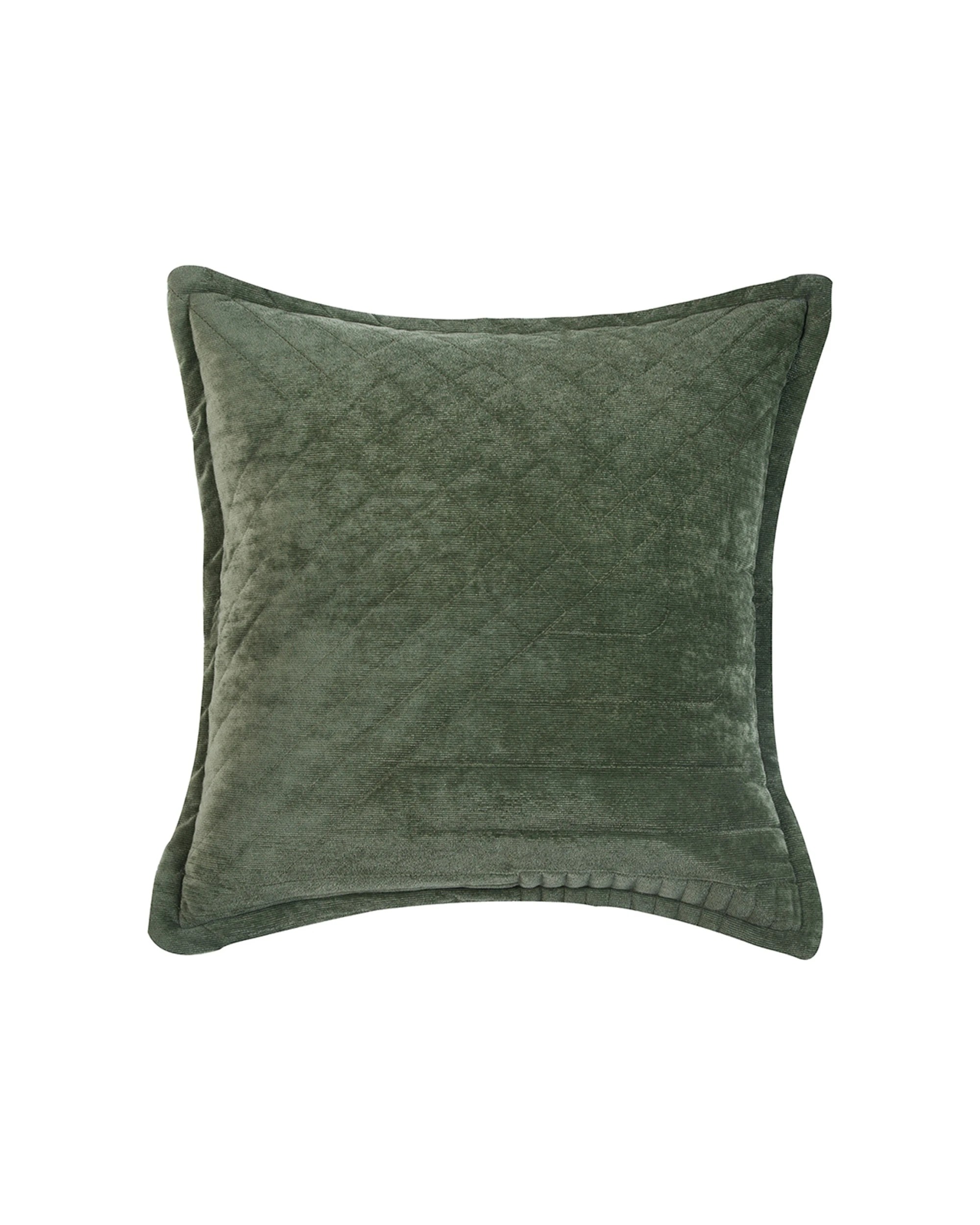 1 Bianca Samatra Cushion 43x43cm Square Pillow - Green, 1 of 1