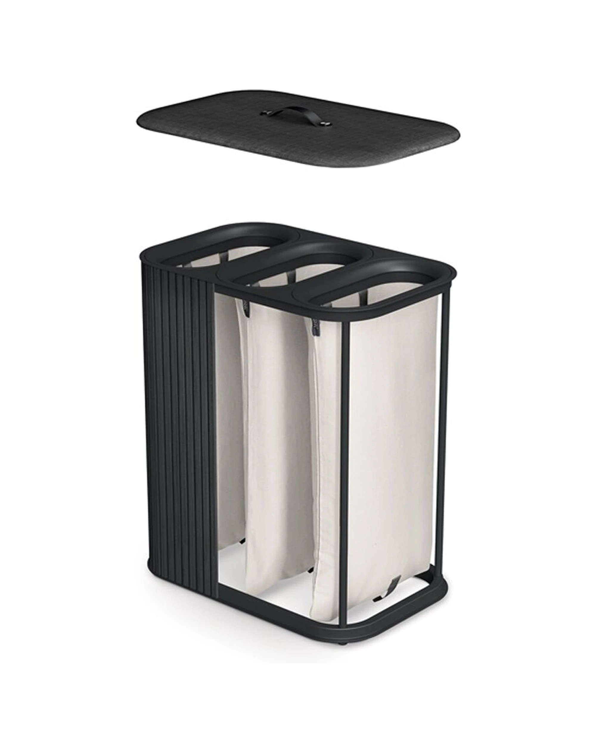 4 Joseph Joseph Tota Trio Luxe 90L Laundry Separation Basket, 4 of 7