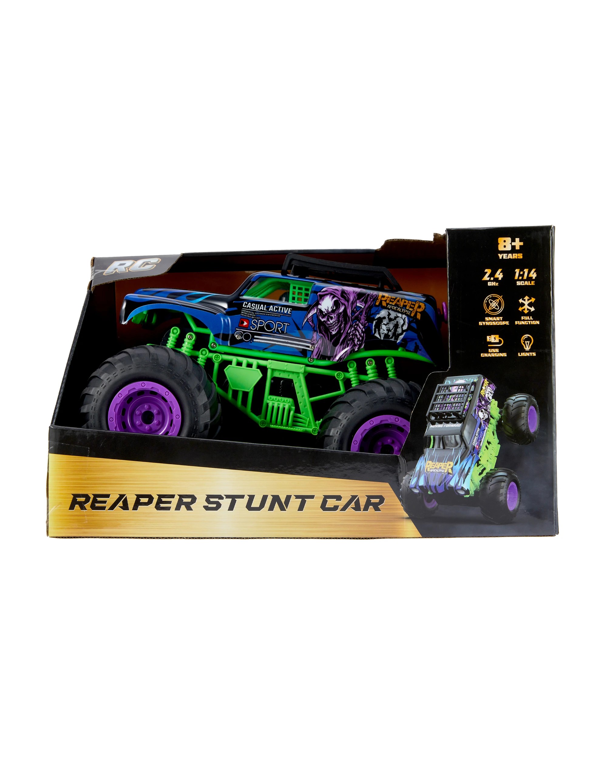 RC Rally Sprint Swift: Reaper Stunt Car - Kmart