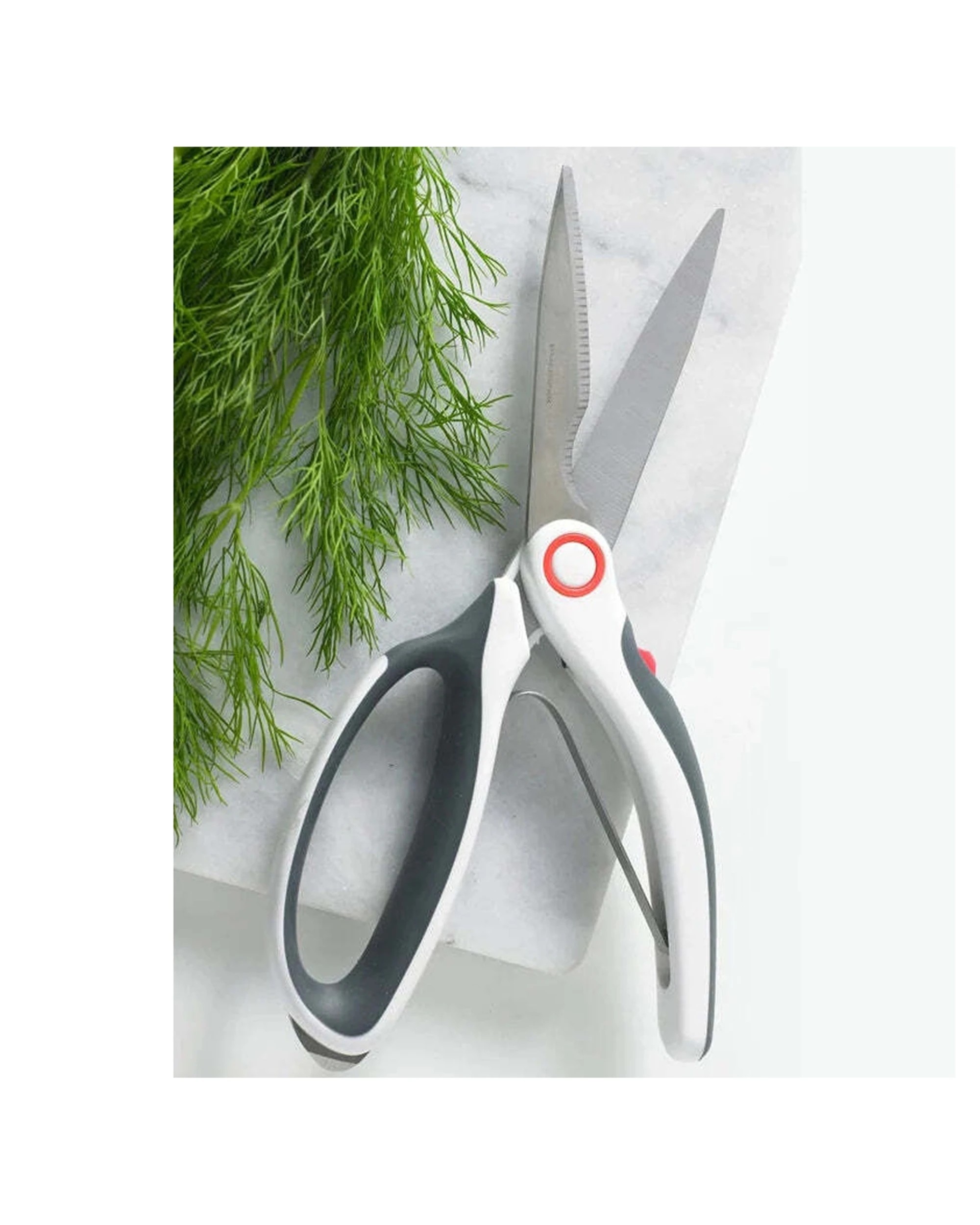 2 Zyliss All Purpose Gourmet Stainless Steel Shears Ergonomic Design - Black, 2 of 3