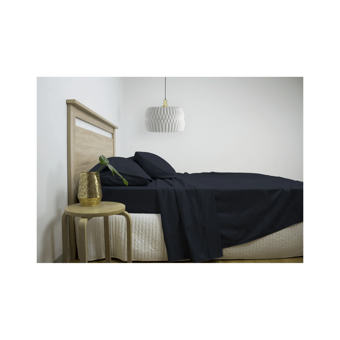 1 ARDOR Cotton Rich Sheet Set Cotton Polyester King Bed Complete Bedding
 - King Bed, 1 of 2