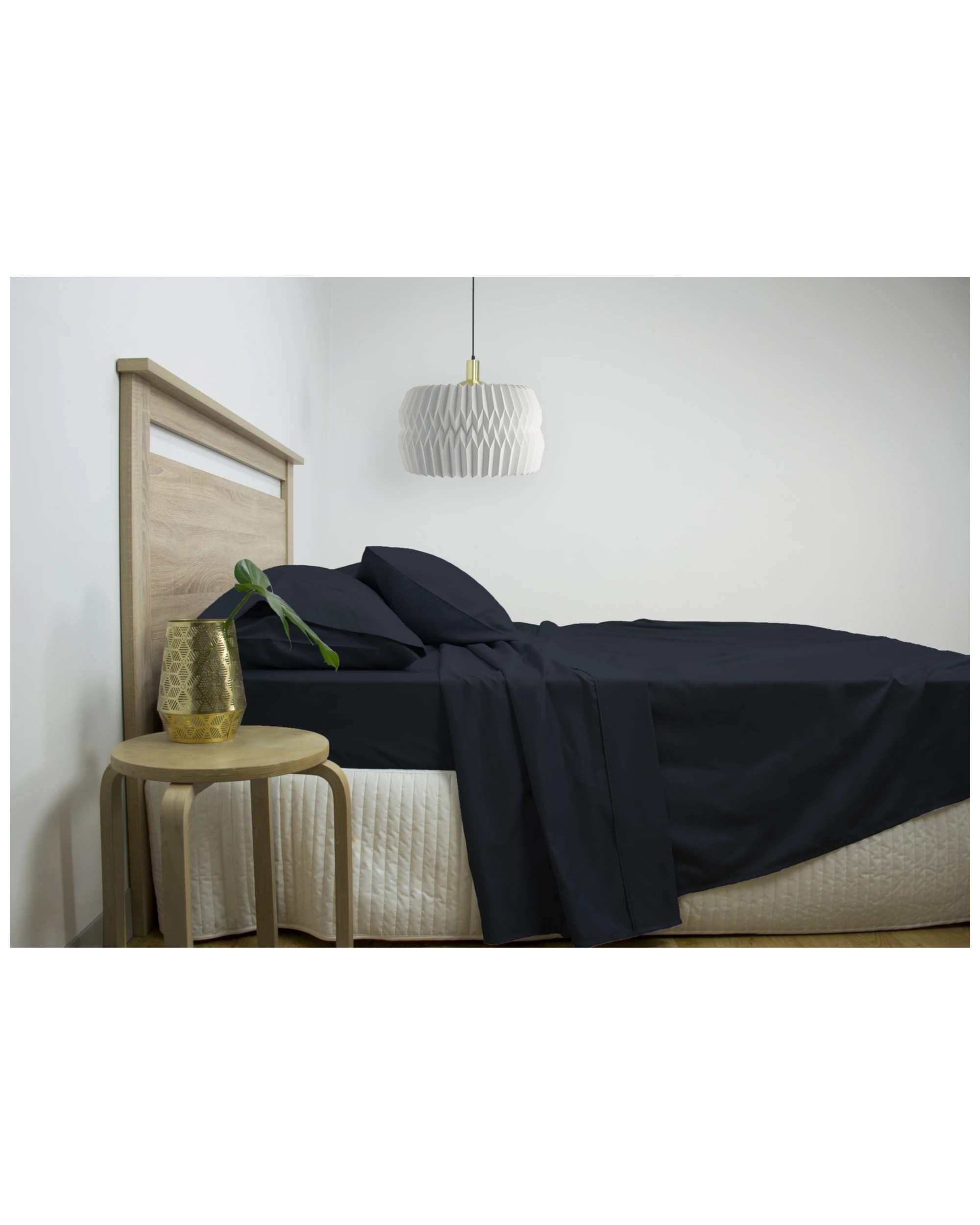 1 ARDOR Cotton Rich Sheet Set Cotton Polyester King Bed Complete Bedding
 - King Bed, 1 of 3