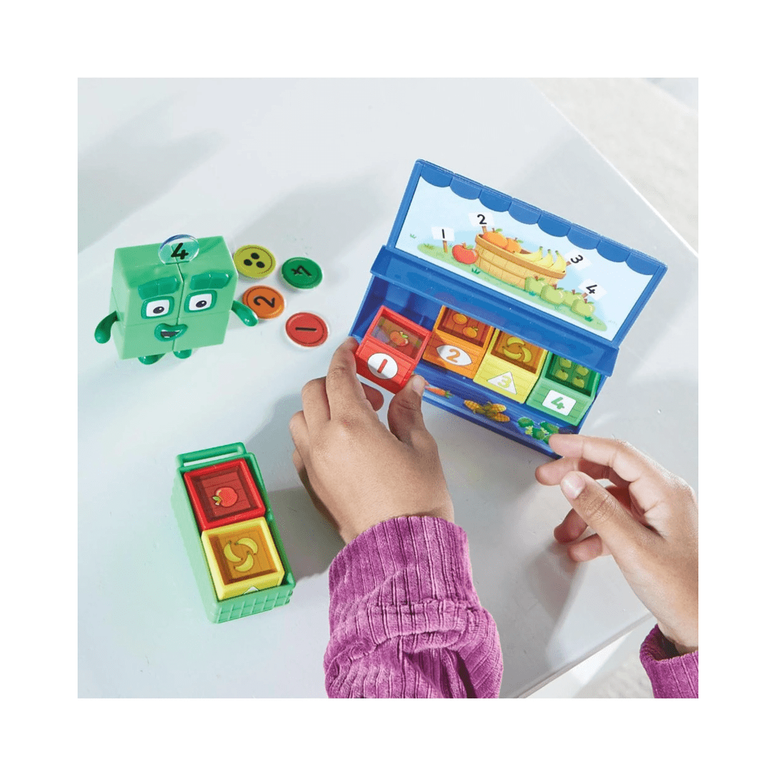 3 Hand2Mind Numberblocks Add It Up Mini Market Figure Playset, 3 of 3
