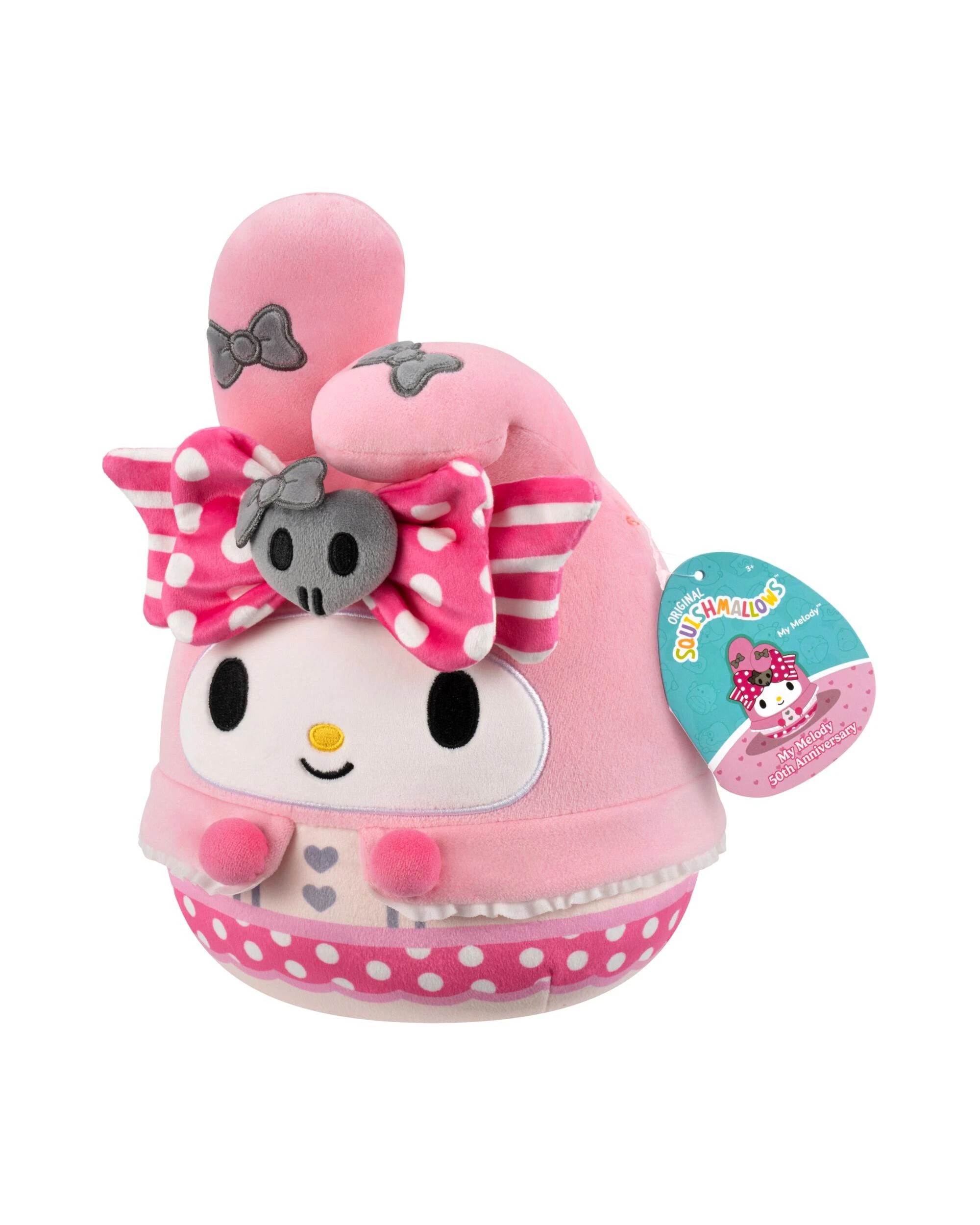 2 Squishmallows Sanrio My Melody 50th Anniversary 10 inch Plush, 2 of 3