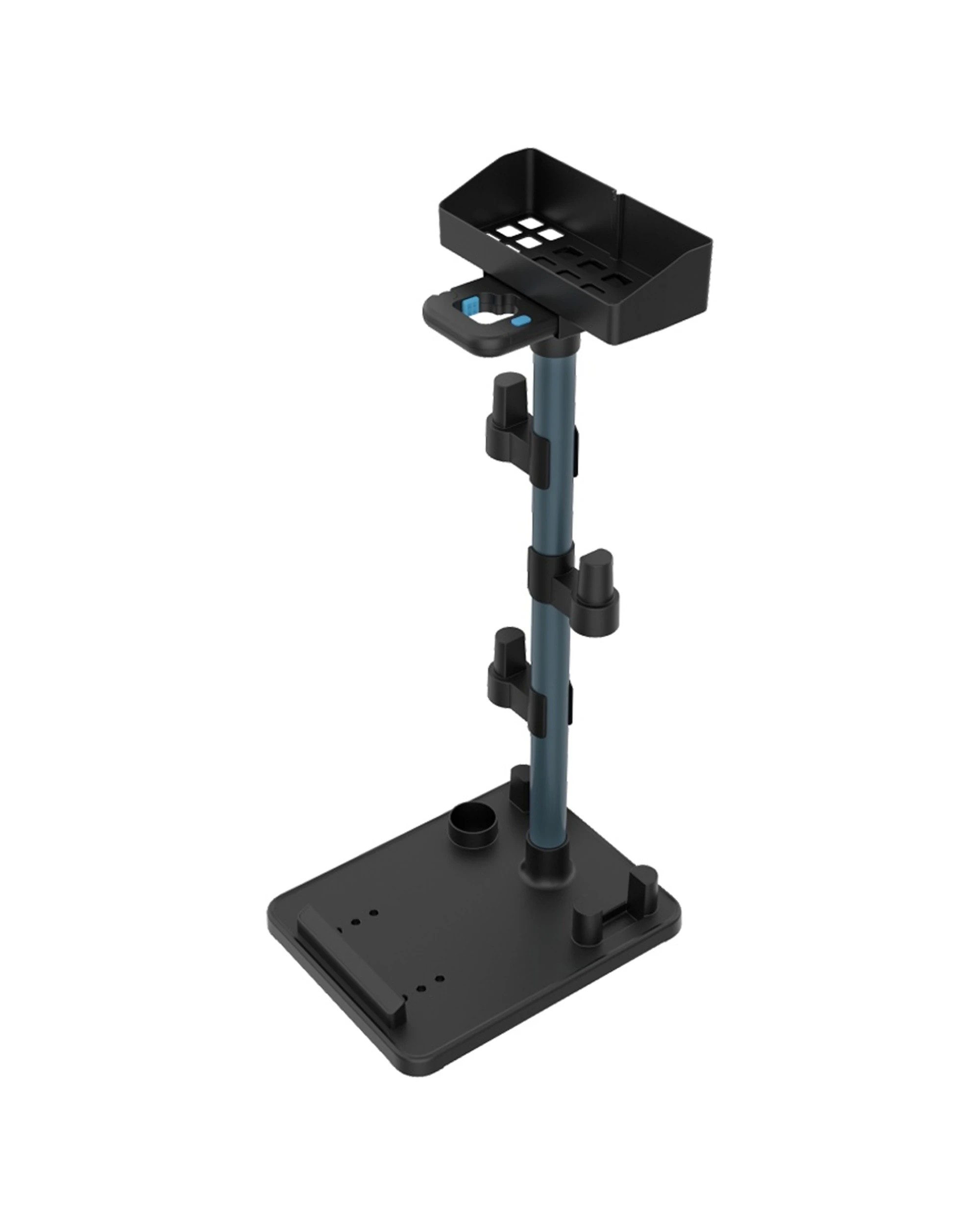 2 Cleanup Universal Stick Vacuum Stand Freestanding Steel Frame Portable - Black, 2 of 3