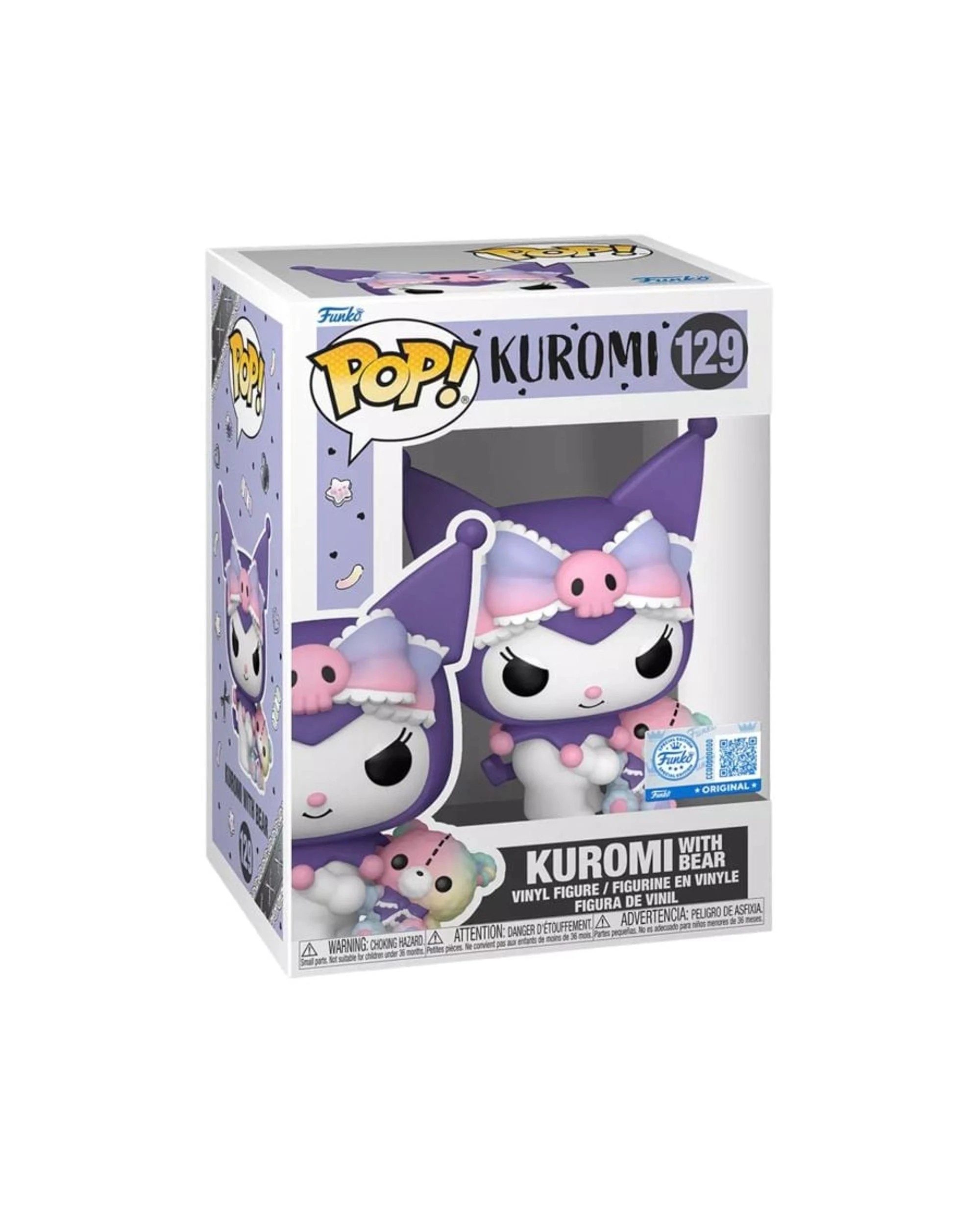 3 Sanrio Kuromi with Bear Funko POP! Vinyl, 3 of 3
