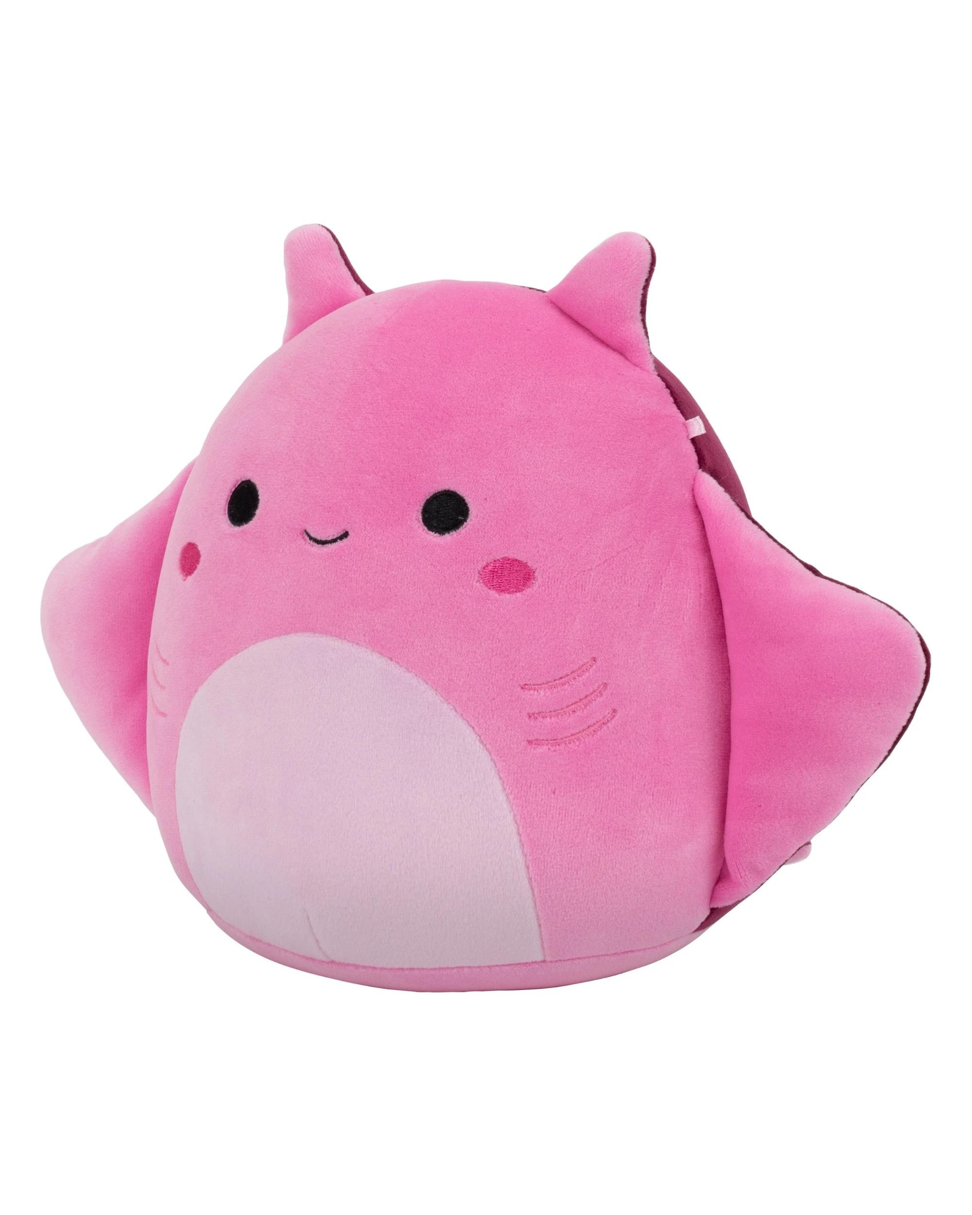 2 Squishmallows Ambika the Pink Manta Ray 7.5 inch Plush, 2 of 6