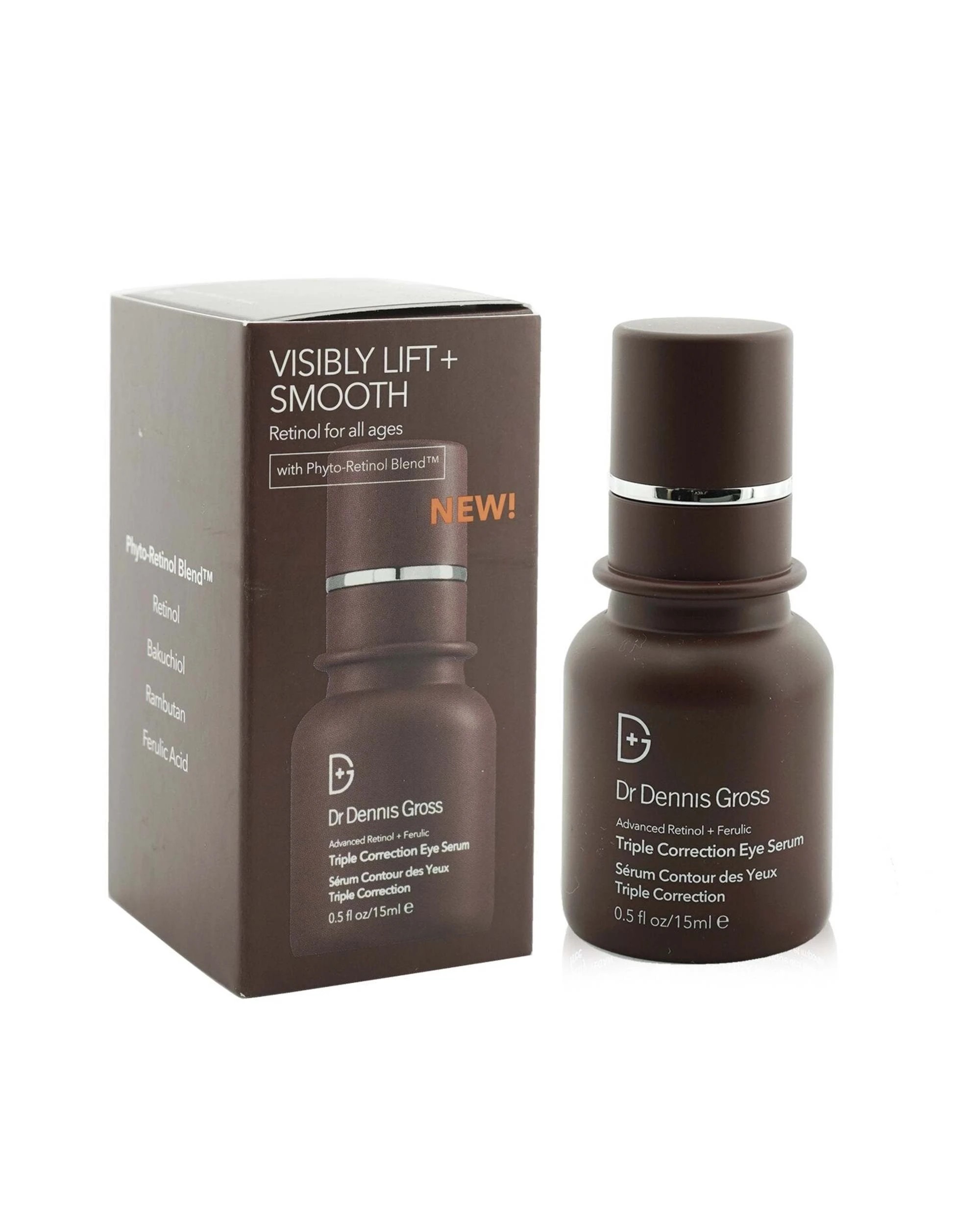 2 Dr Dennis Gross Advanced Retinol + Ferulic Triple Correction Eye Serum  15ml/0.5oz, 2 of 3