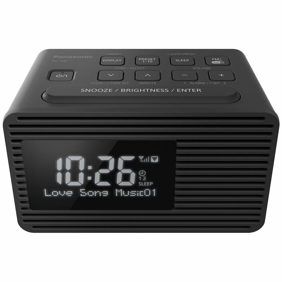 2 Panasonic DAB+ FM Clock Radio, 2 of 5