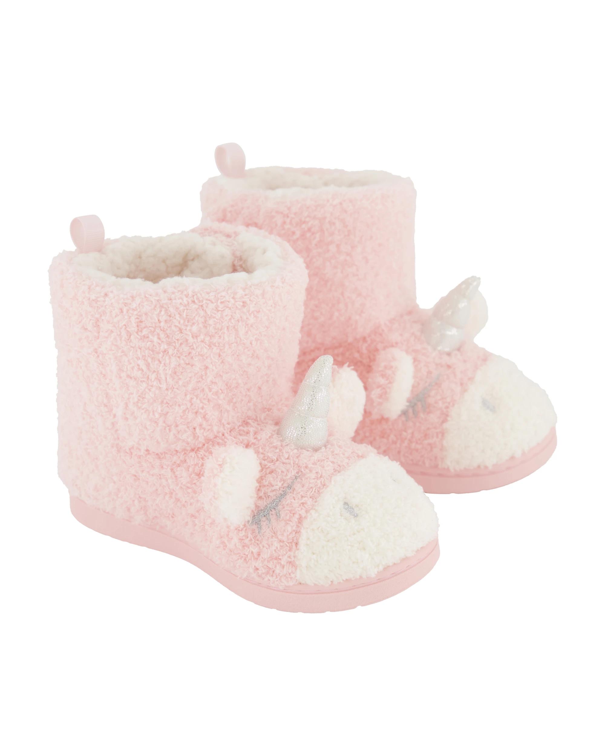 2 Junior Novelty Slipper Boots Unicorn, 2 of 4