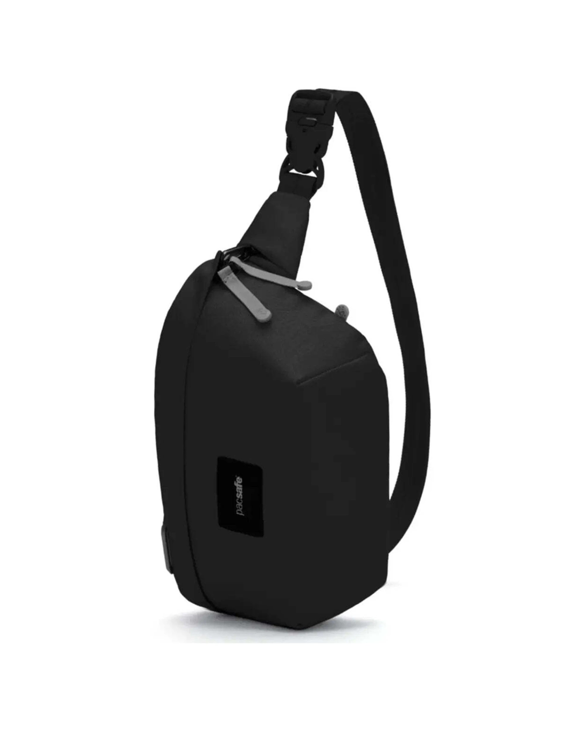 3 Pacsafe GO Anti-Theft Sling Pack With Adjustable Strap Durable Travel Bag Jet - Black, 3 of 8