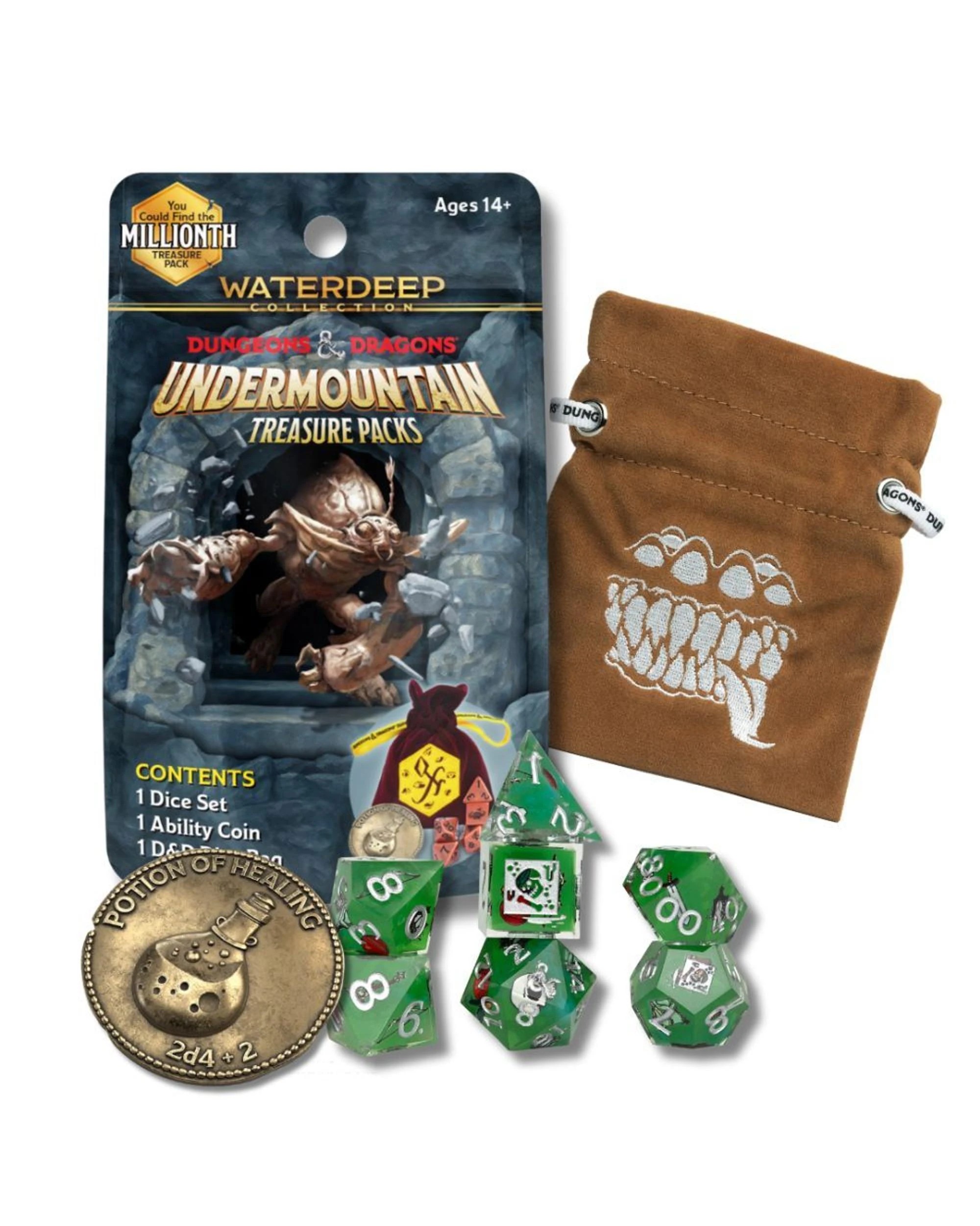 1 Sirius Dice Dungeons and Dragons Undermountain Blind Bag, 1 of 7