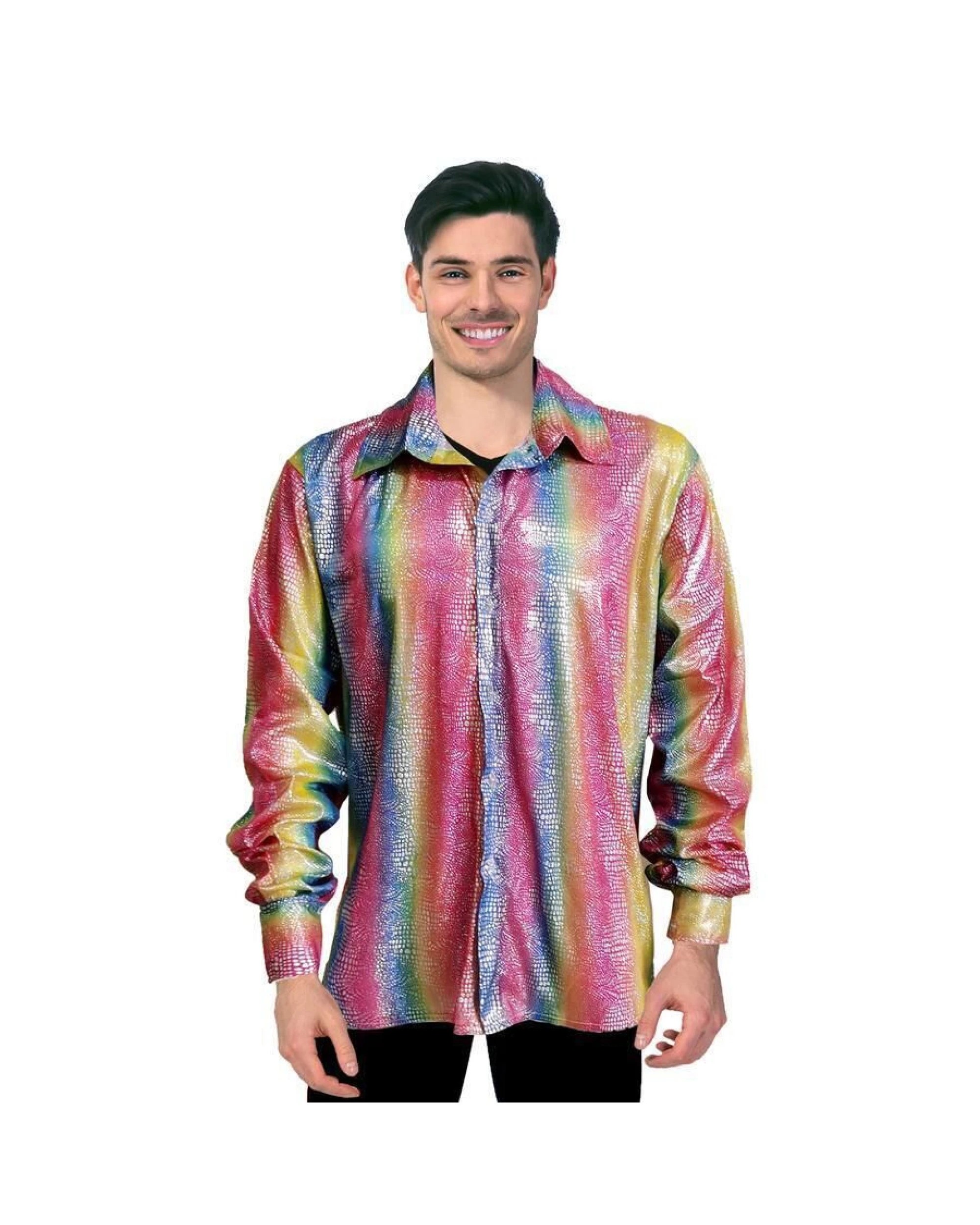 2 BR Costumes Disco Shirt for Adults, 2 of 3