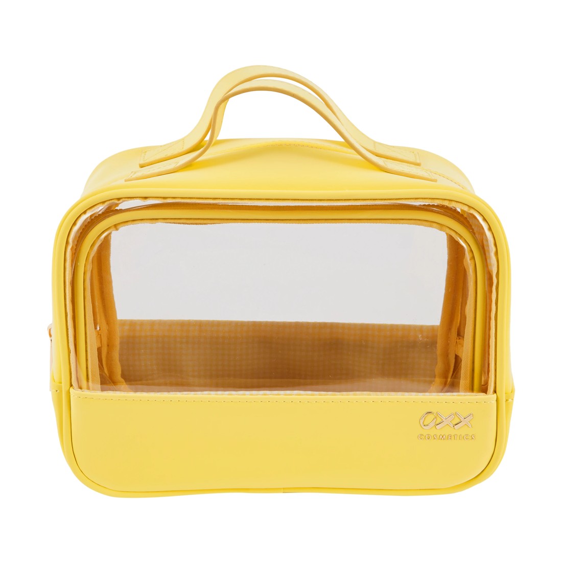 1 OXX Cosmetics 2 Piece Makeup Bag Set - Yellow, 1 of 5