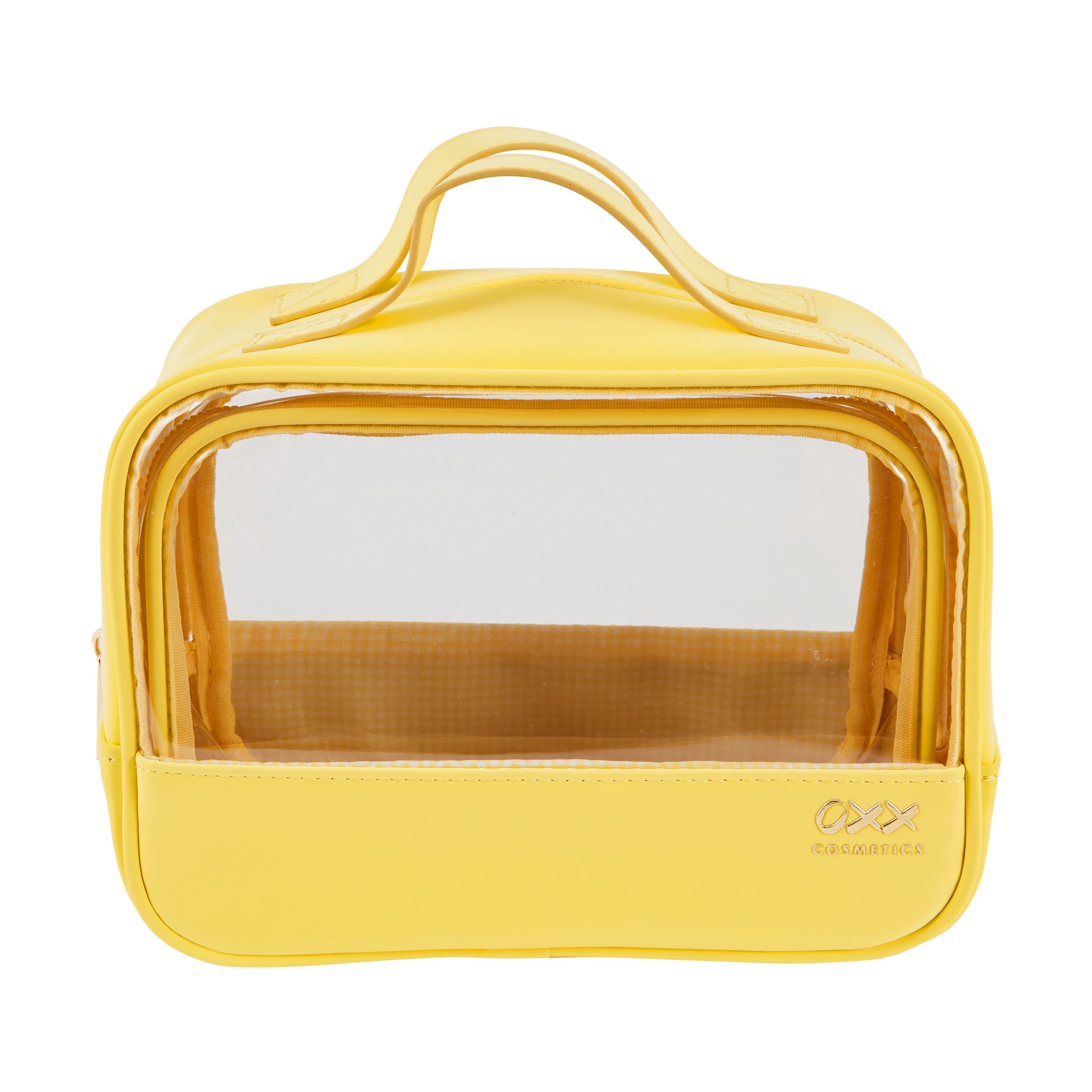 1 OXX Cosmetics 2 Piece Makeup Bag Set - Yellow, 1 of 5