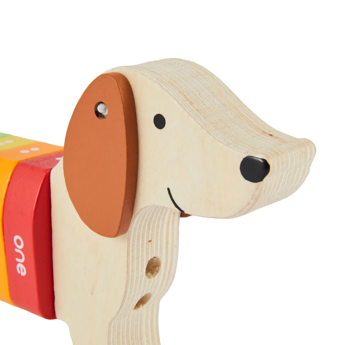 5 Wooden Play Count and Stack Dog, 5 of 8