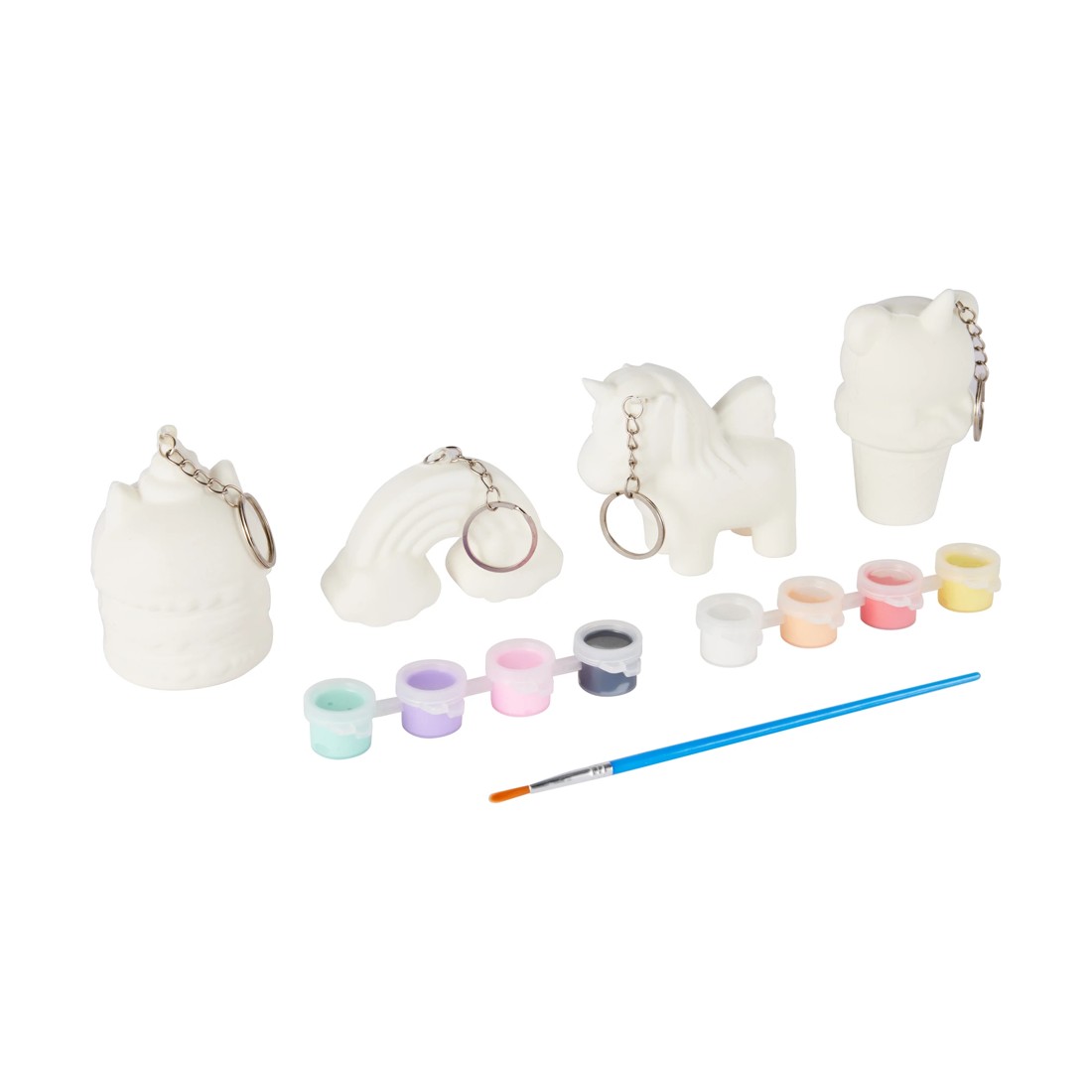 2 Paint Your Own Squishy Keyrings, 2 of 10