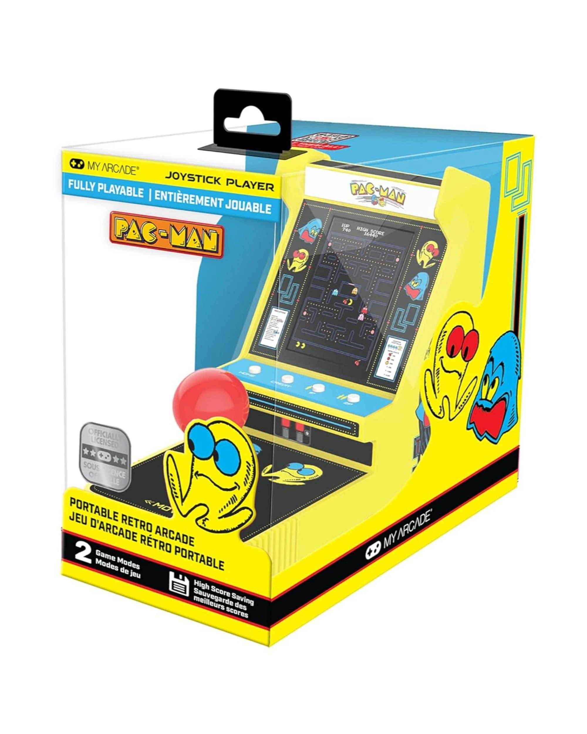 6 My Arcade Pac-Man Retro Arcade Joystick Player, 6 of 6