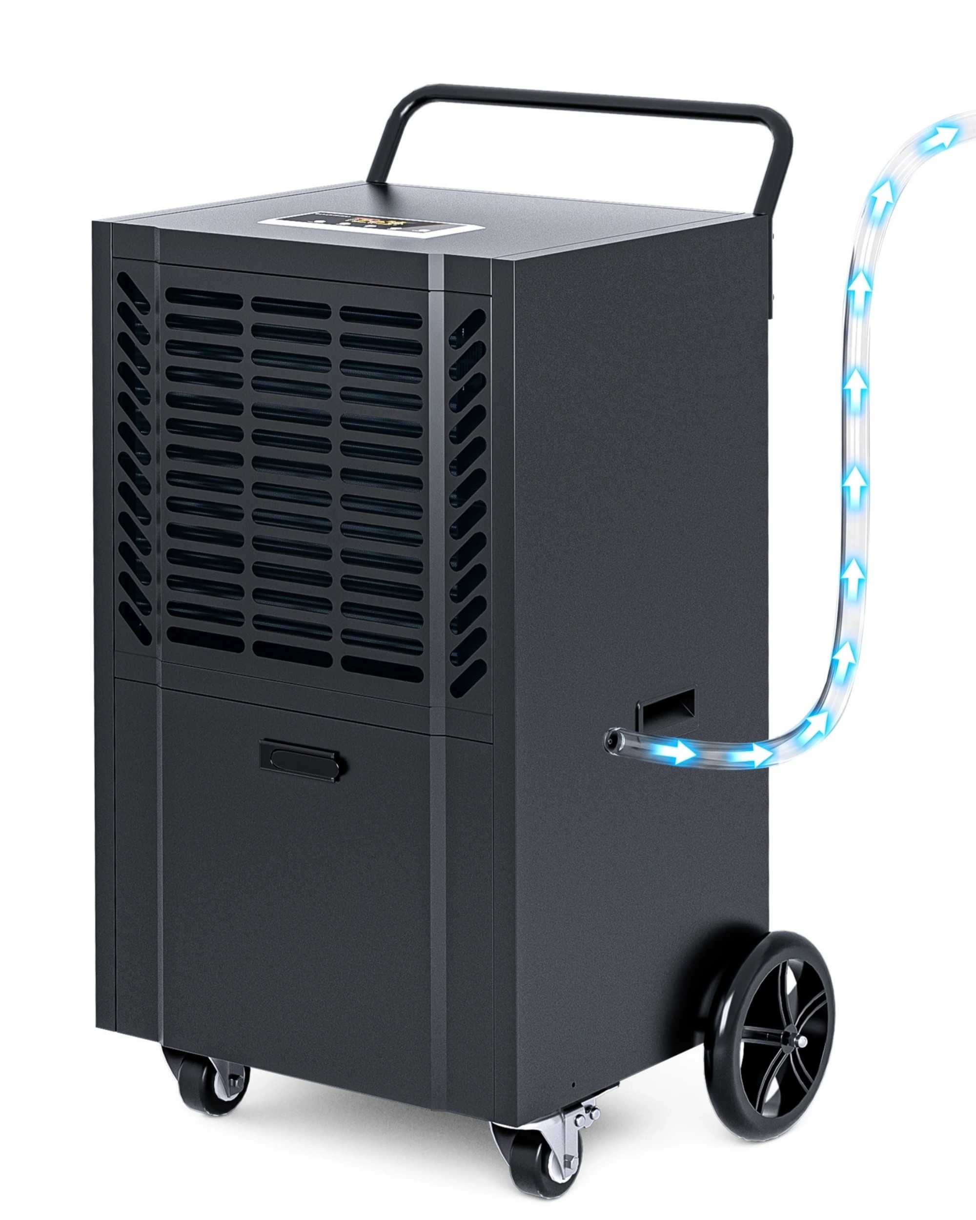 4 Yopower 95L Commercial Dehumidifier with Pump Drainage for 80–300㎡ - Black, 4 of 6