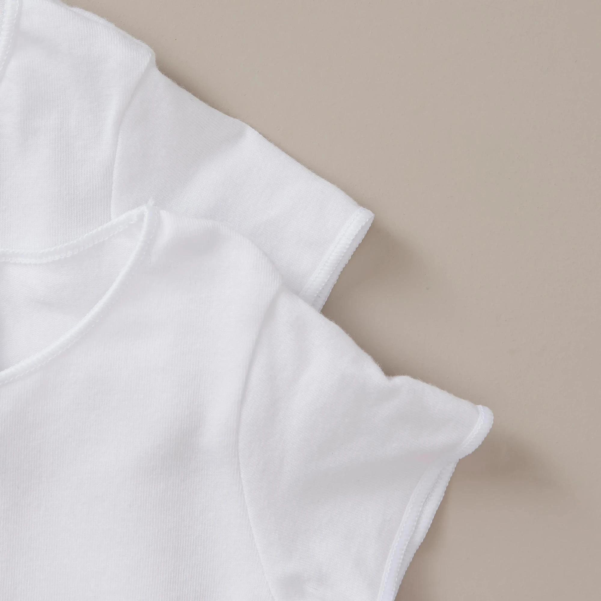 5 2 Pack Bonds Baby Wonderbodies Bodysuits WHITE, 5 of 6