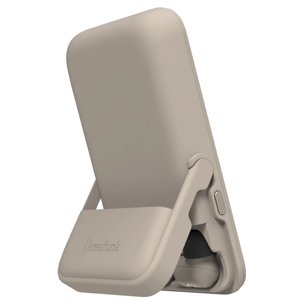 4 Kreafunk Tocharge Go Powerbank + Earbuds - Ivory Sand - Beige, 4 of 5