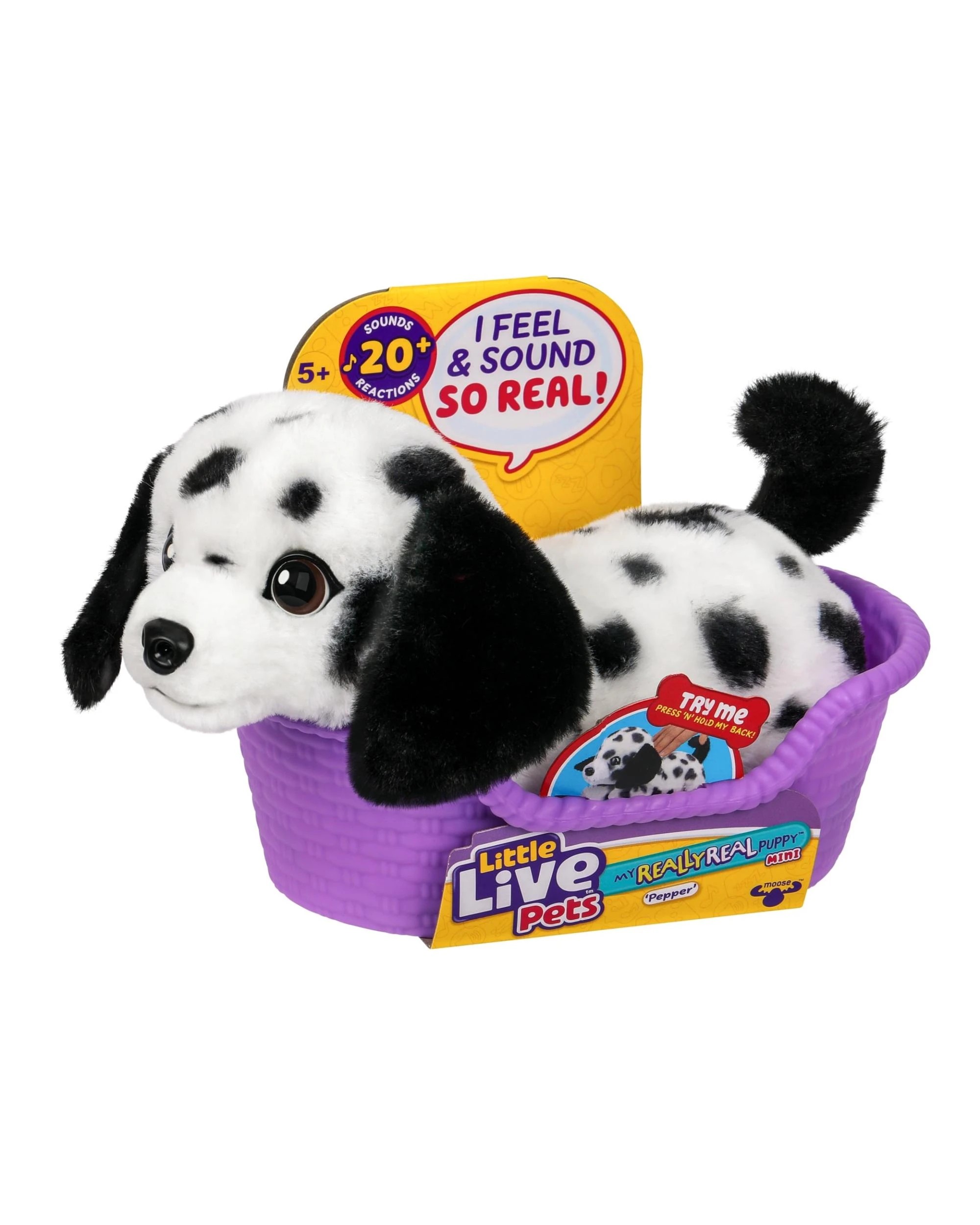 2 Little Live Pets My Really Real Mini Puppy Pepper, 2 of 10