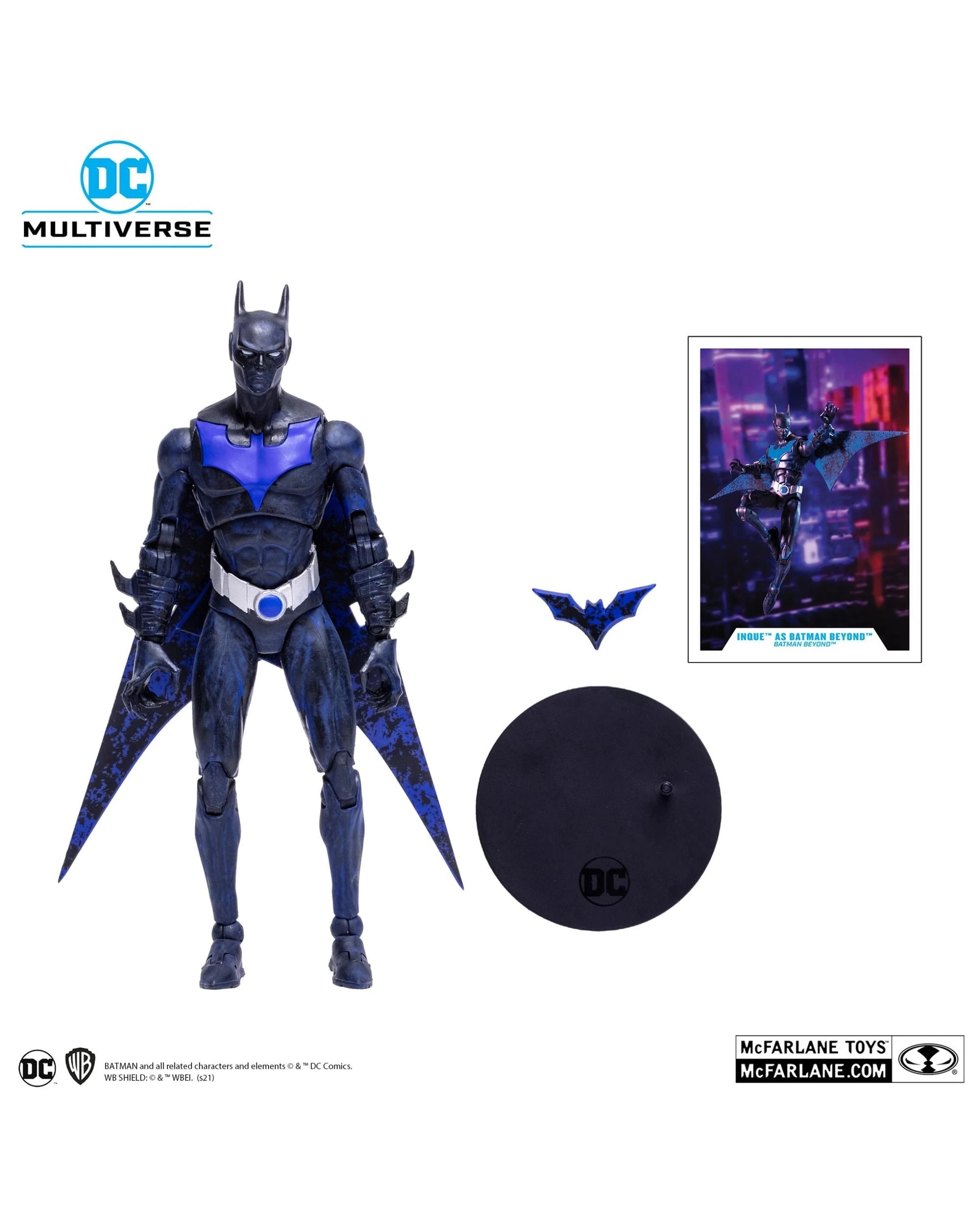 DC Multiverse Batman Beyond Inque as Batman Beyond 7 inch Figure - Kmart