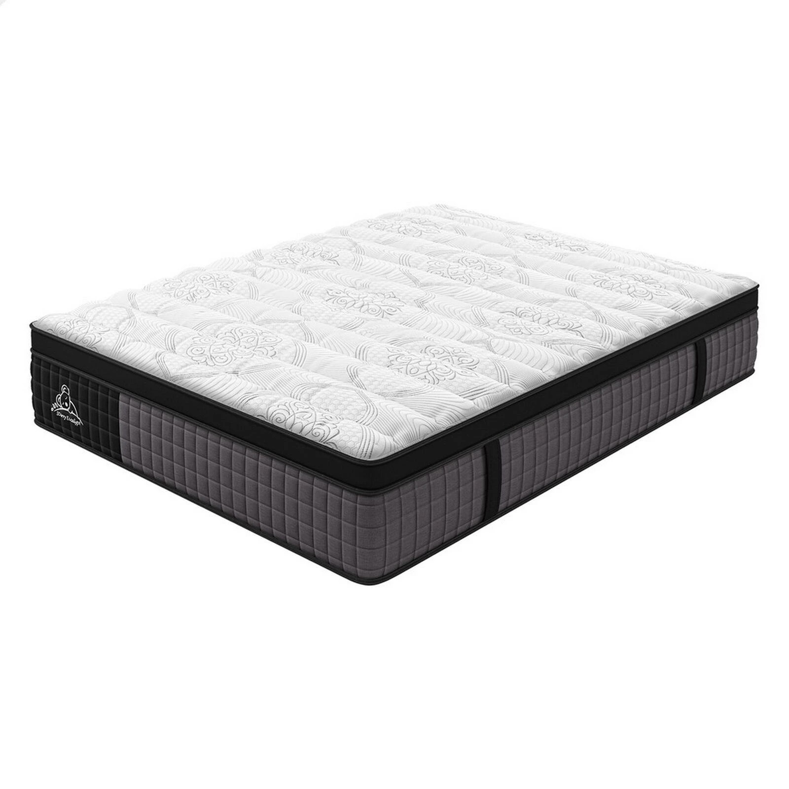 1 Starry Eucalypt Mattress Pocket Spring Latex Euro Top 34cm Aaliyah - Single Bed, 1 of 10