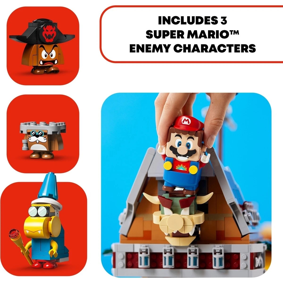 6 LEGO Super Mario Bowser’s Airship Expansion Set 71391, 6 of 10