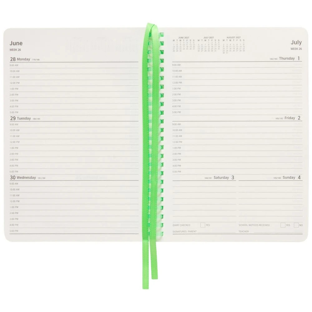 5 Studymate A5 Week to View Student Diary 2027 Smiley, 5 of 6