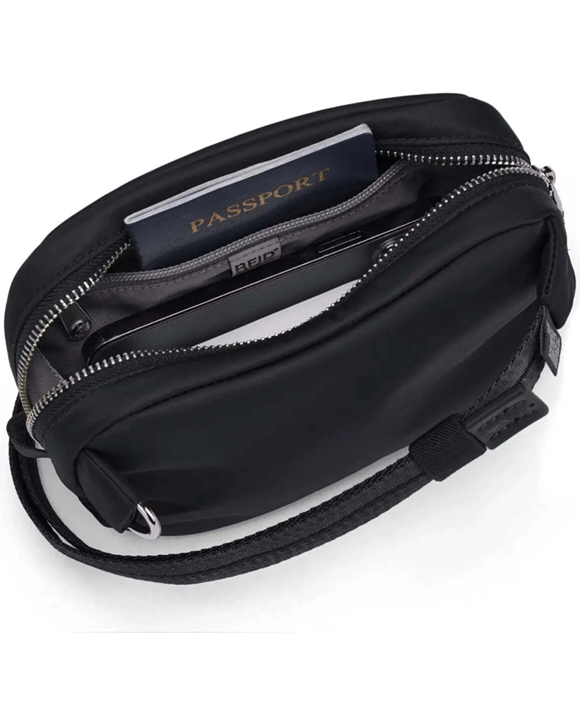 2 Pacsafe W Anti-Theft RFID Blocking Slashguard Micro Travel Sling Bag - Black, 2 of 7