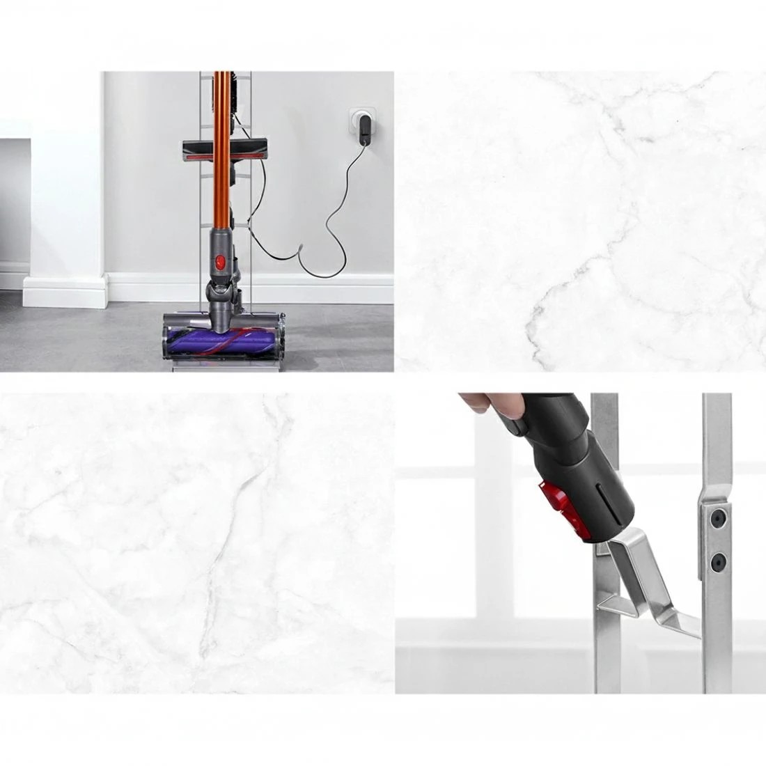 5 Artiss Freestanding Dyson Vacuum Cleaner Stand for V6 7 8 10 11 - Grey, 5 of 6