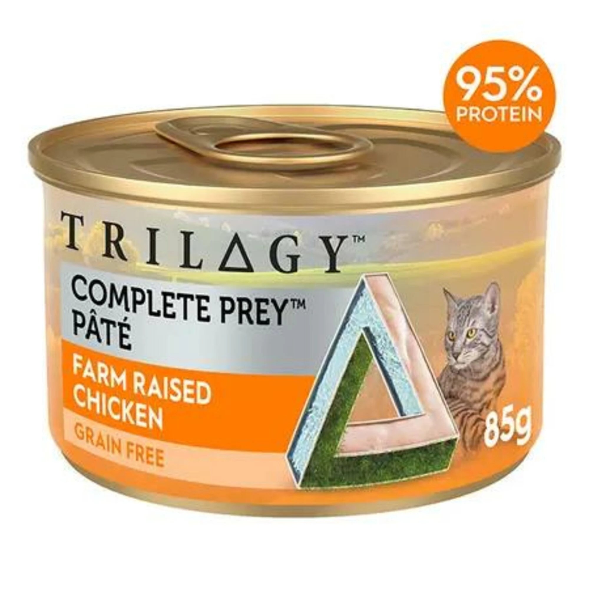 1 Trilogy Complete Prey Pate Chicken 85g 24pk, 1 of 2