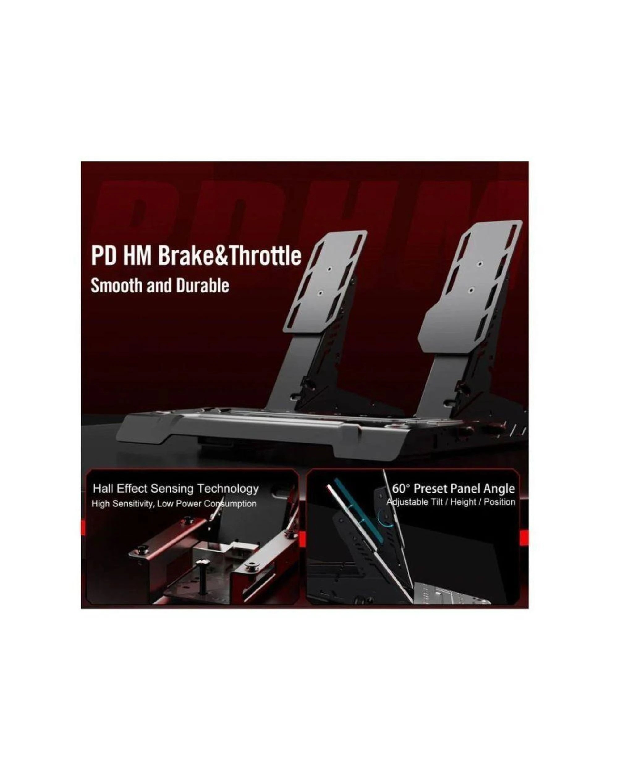 10 PXN VD4 Bundle F Direct Drive Racing Wheel with 4Nm Torque Pedals and LED RPM for PC Sim Racing, 10 of 10
