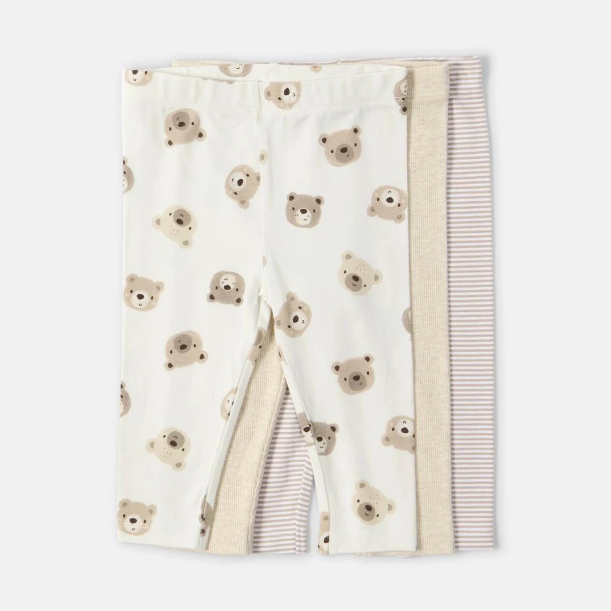 1 3 Pack Leggings Bge Bears, 1 of 8