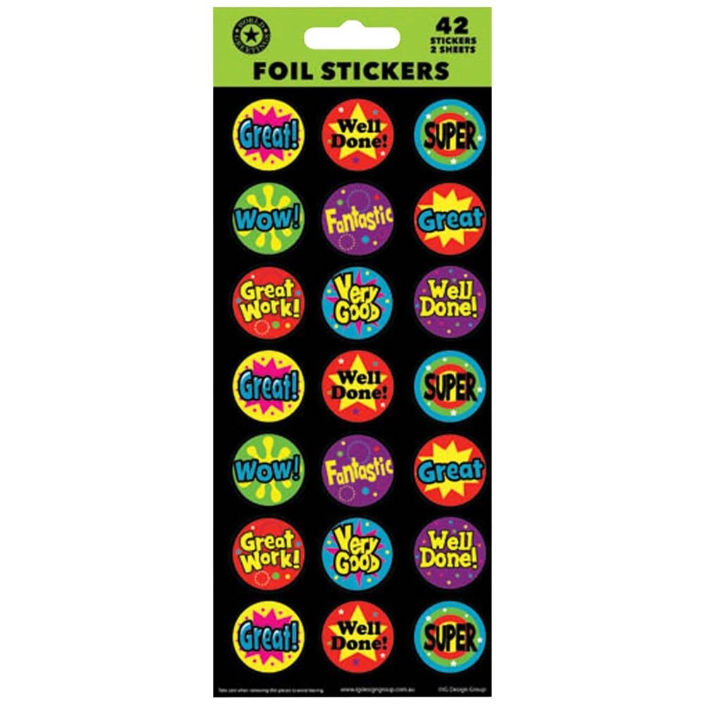 1 Artwrap FSC Sticker Sheets Merit Super, 1 of 1