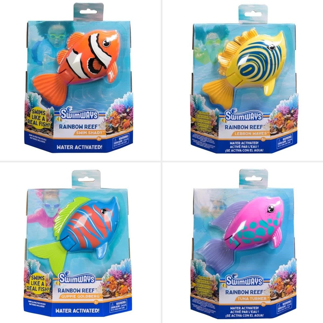 1 SwimWays Rainbow Reff Swim Shady - Assorted, 1 of 9