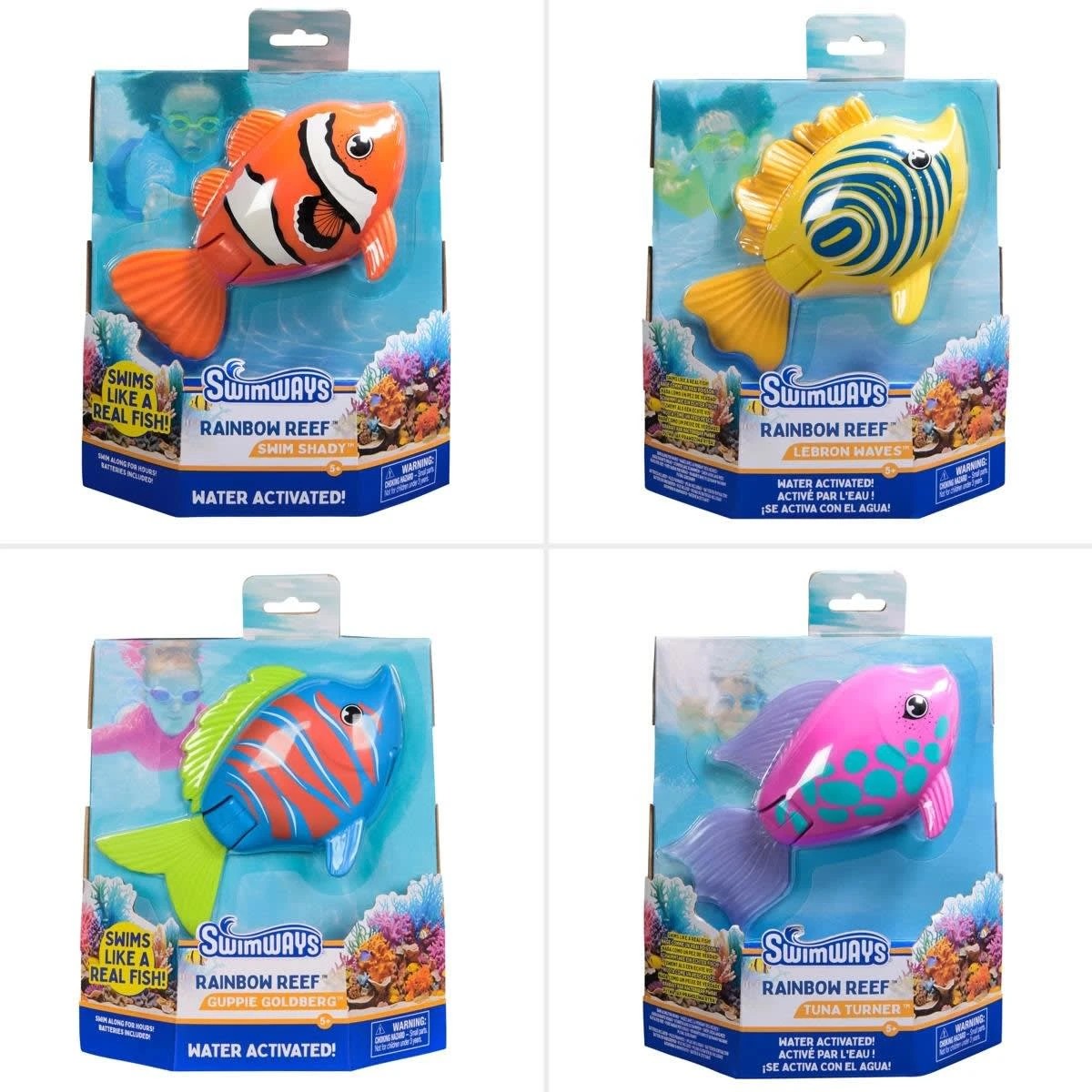 1 SwimWays Rainbow Reff Swim Shady - Assorted, 1 of 9