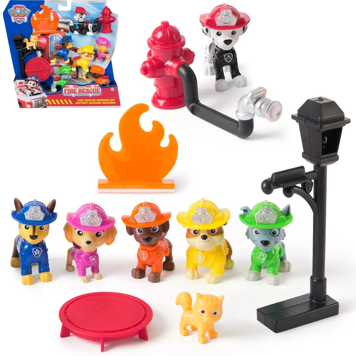 2 11 Piece PAW Patrol Fire Rescue Mission Set, 2 of 8