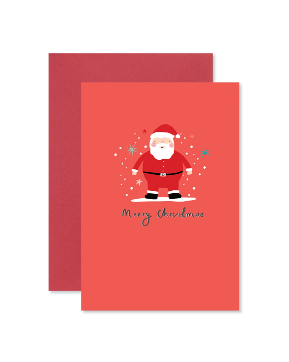 Hallmark Christmas Card - Santa