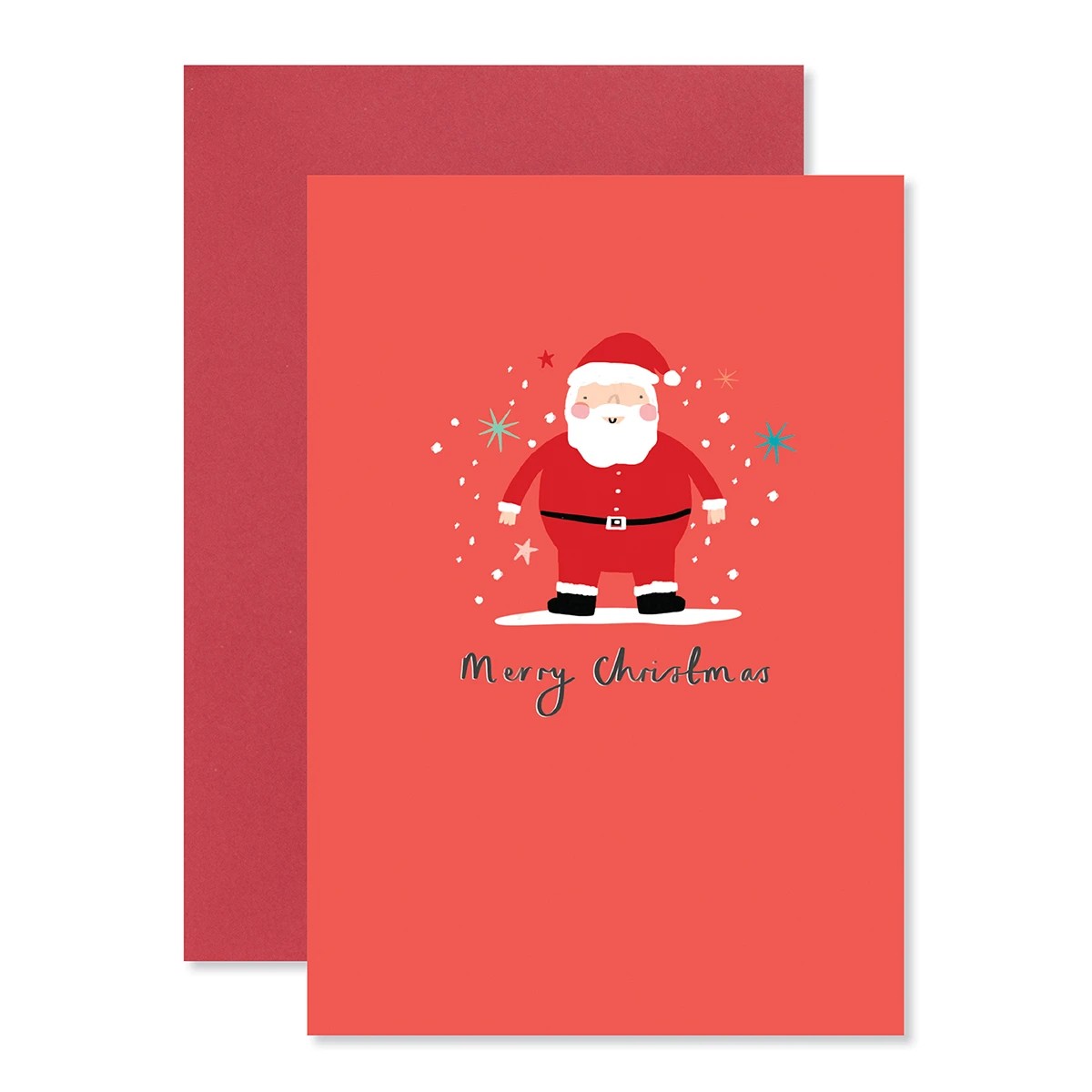 1 Hallmark Christmas Card - Santa, 1 of 3