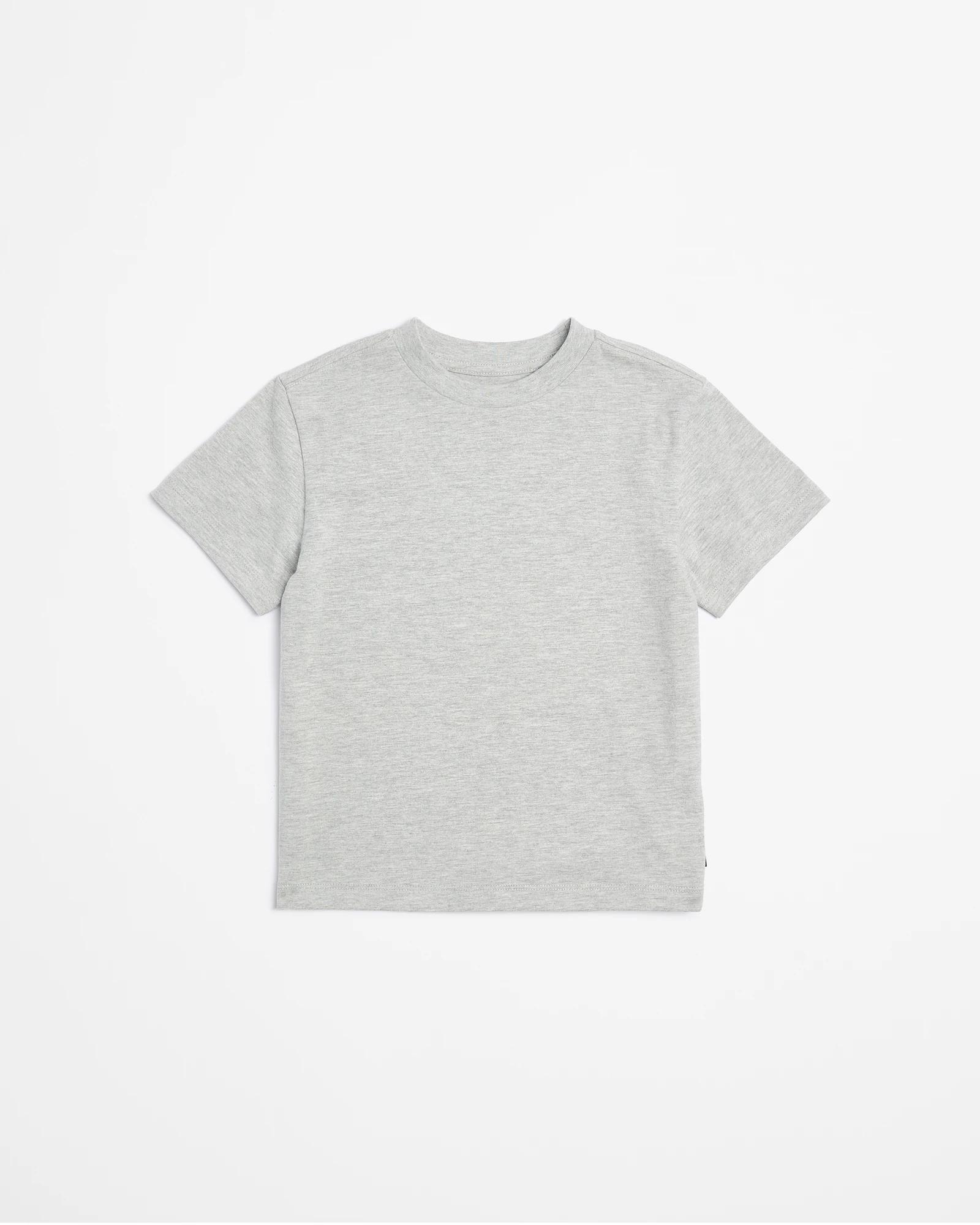 2 Target Australian Cotton Heavyweight T-shirt - 2 Pack GREY, 2 of 3