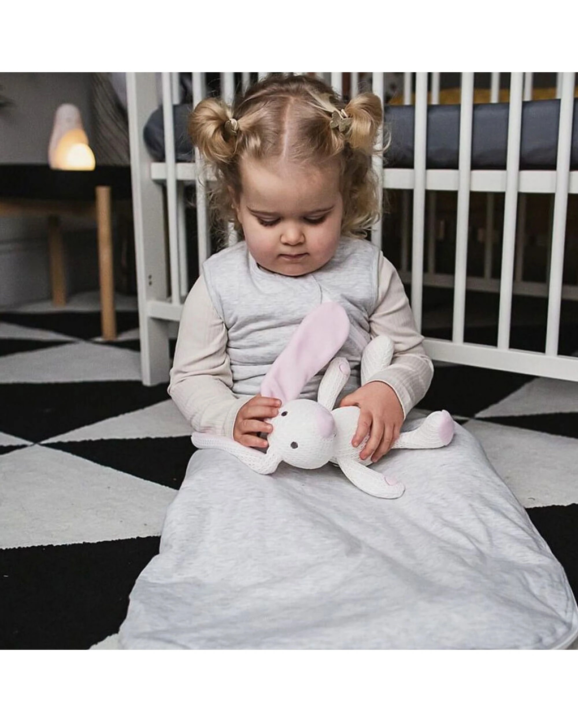 9 Tommee Tippee Grobag 6-18M 2.5TOG Sleepbag Hip Healthy 2 Way Zip Cotton Rich - Grey, 9 of 9