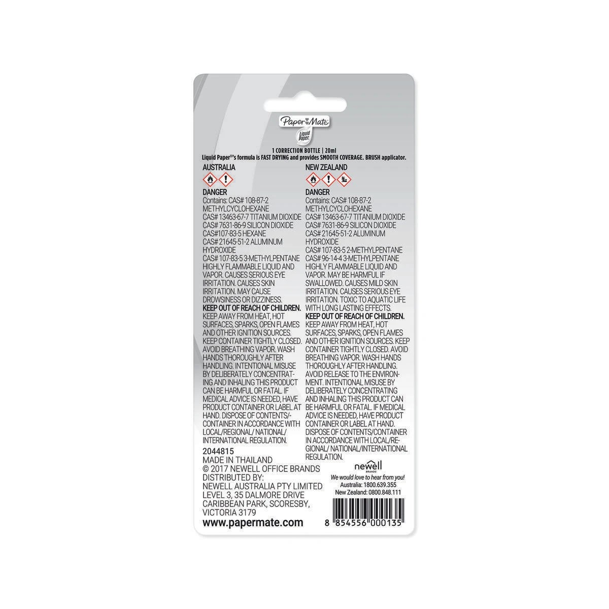 2 Paper Mate Liquid Paper Correction Fluid - 20ml, 2 of 2