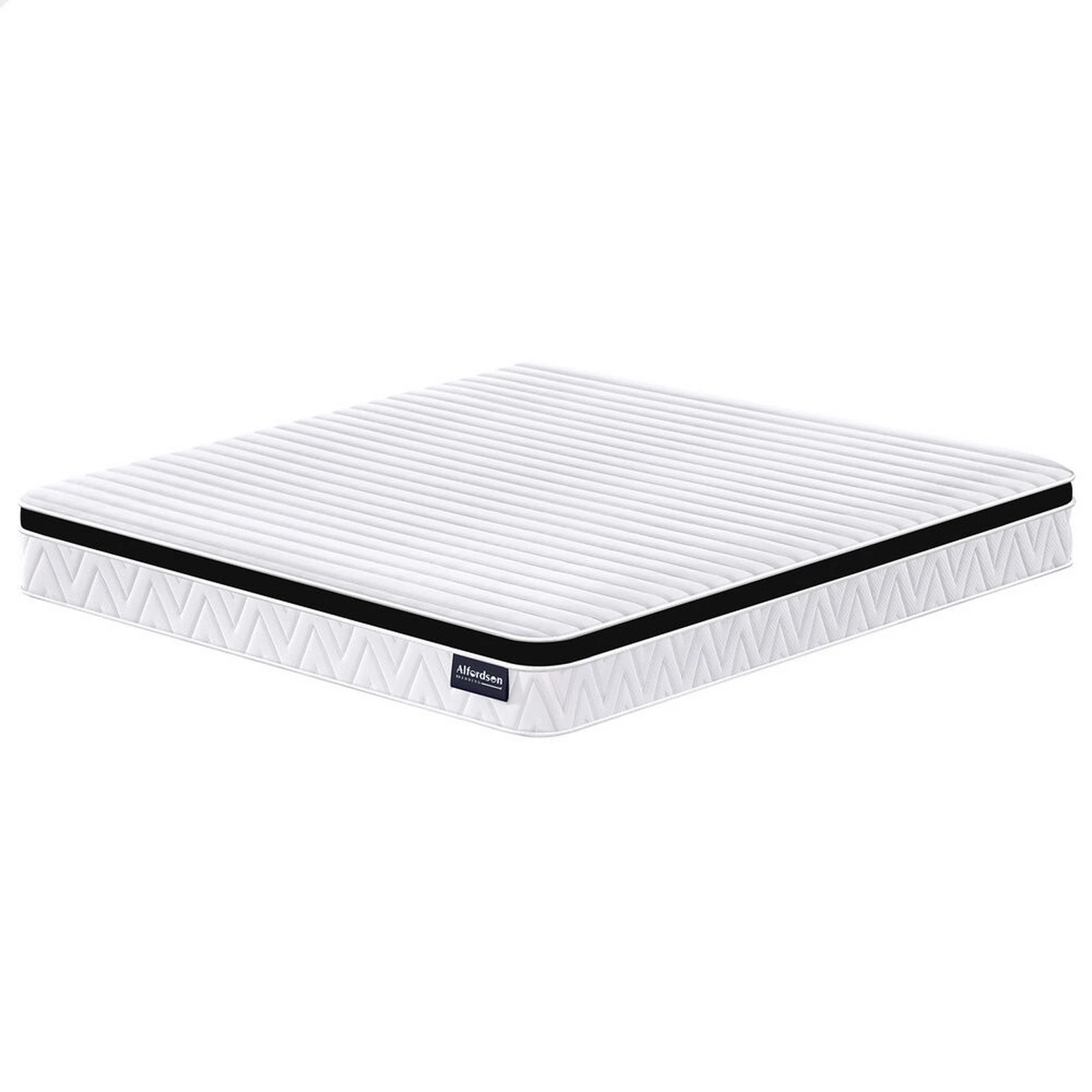 1 Alfordson Mattress 17CM Euro Top Spring Foam Bedding Medium Firm - Double Bed, 1 of 10