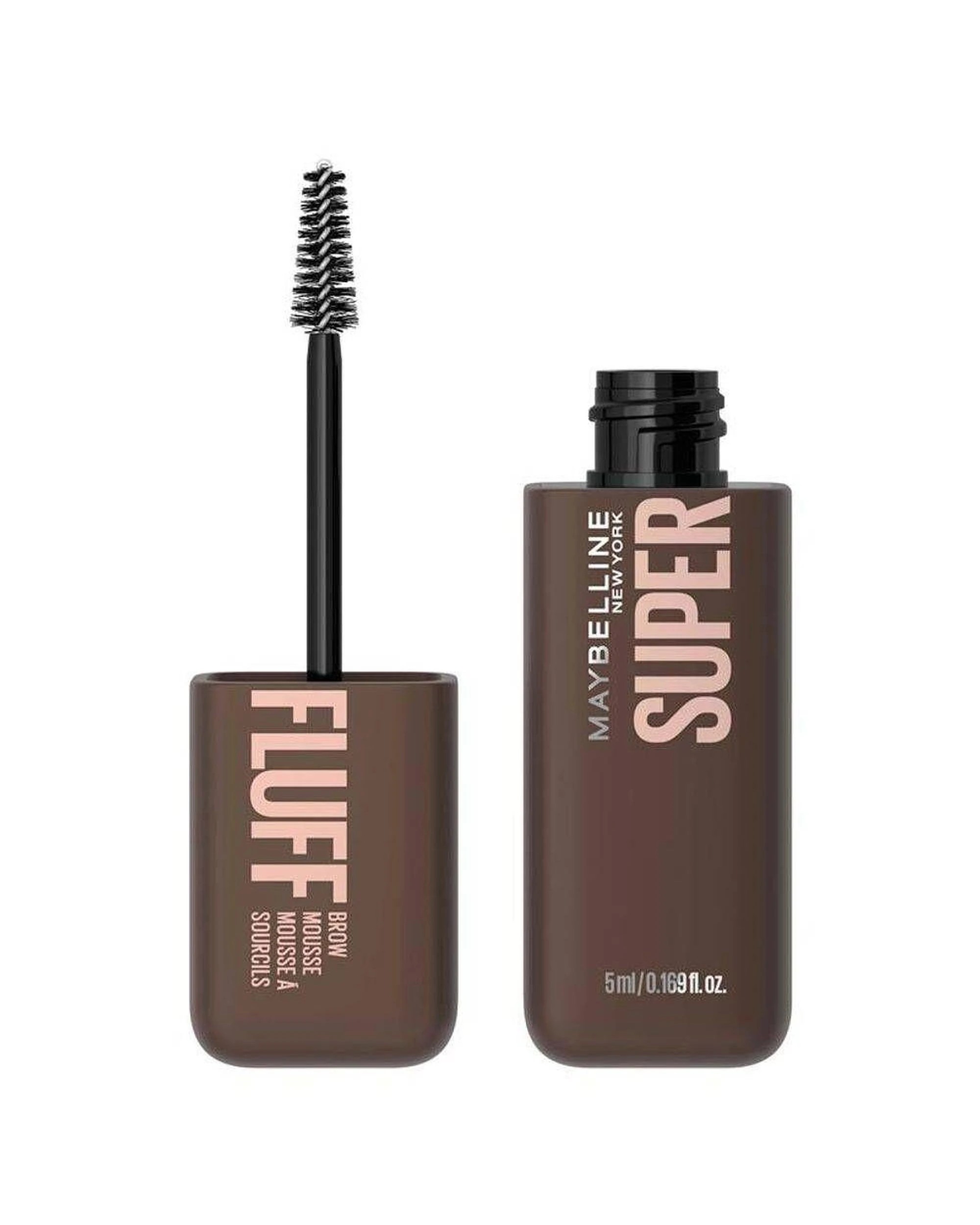 3 3 x Maybelline Super Fluff Brow Mousse 5mL - 260 Deep Brown - Brown, 3 of 8