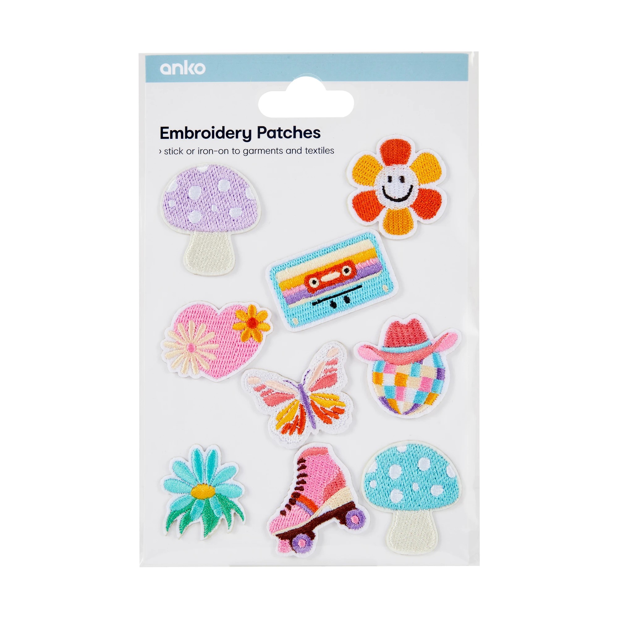 1 Embroidery Patches - Mushrooms, 1 of 3