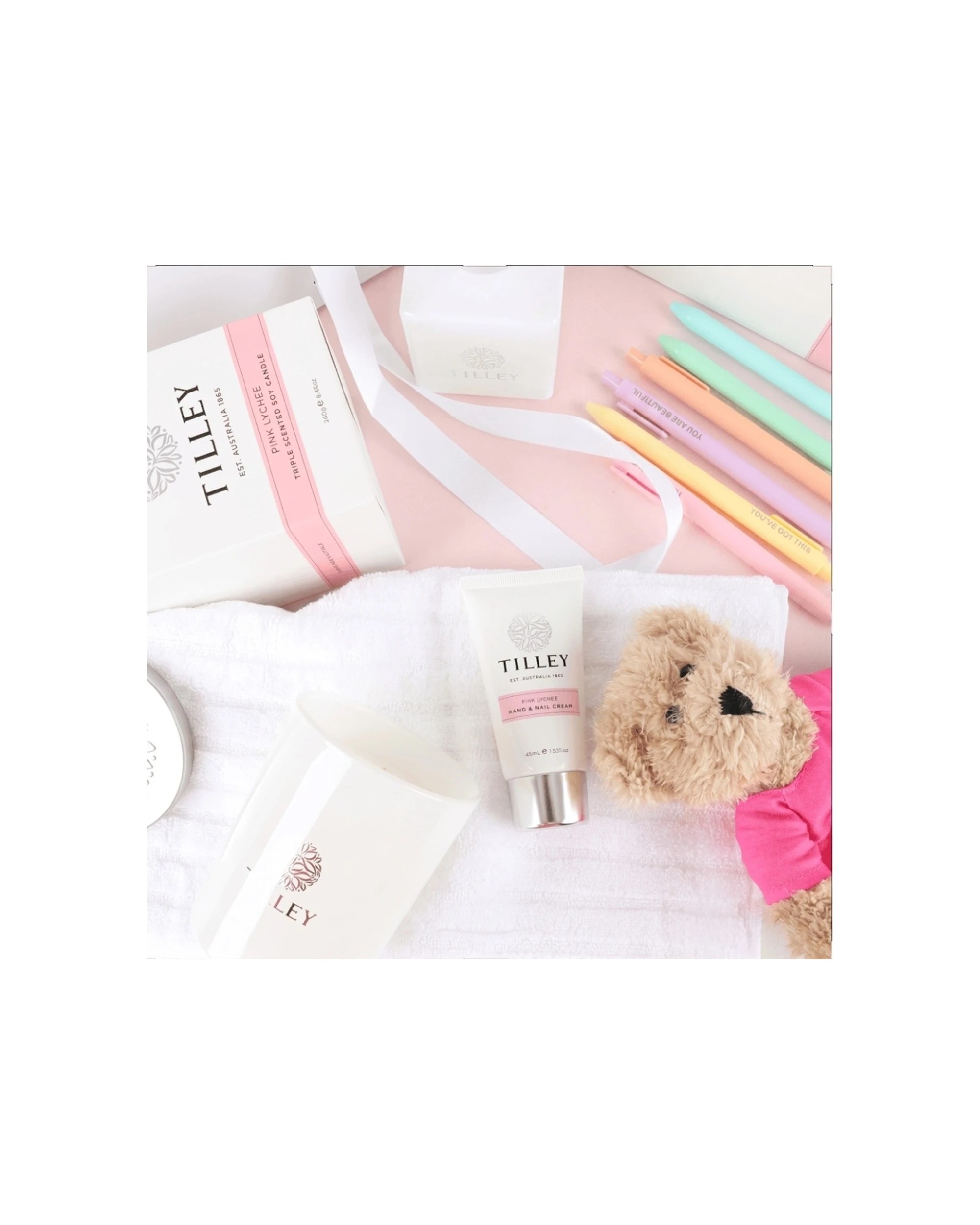 2 Gift Basket Best Mum Hamper Luxury Pamper Tilley Candle Reed Diffuser - Multi, 2 of 6
