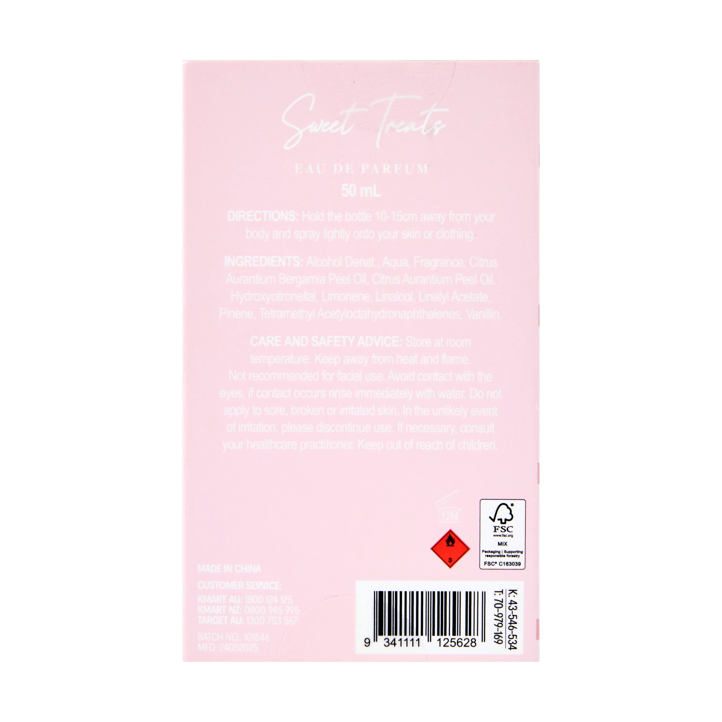 6 OXX Fragrance Sweet Treats Eau De Parfum 50ml, 6 of 6